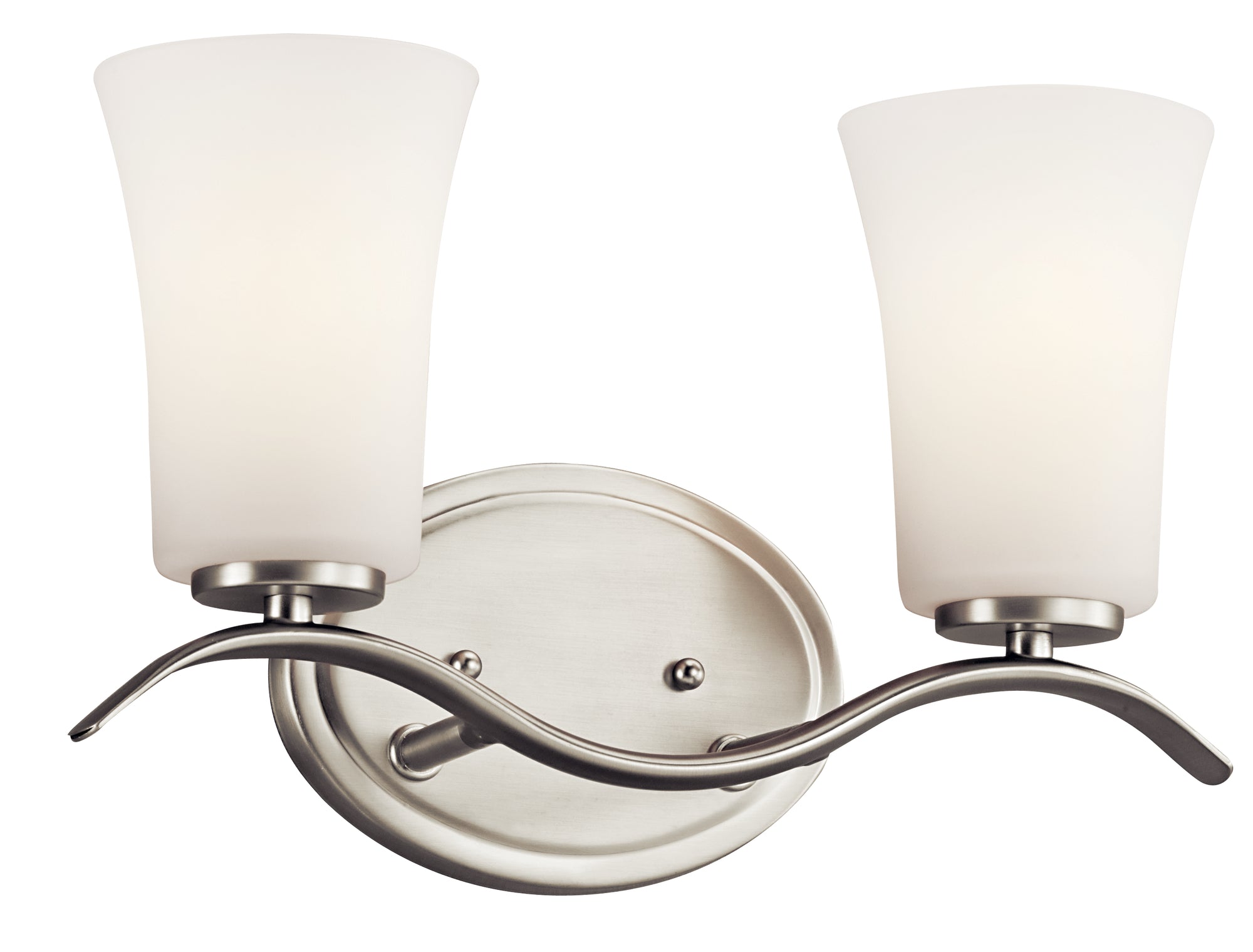 ARMIDA Bathroom sconce Nickel - 45375NI | KICHLER