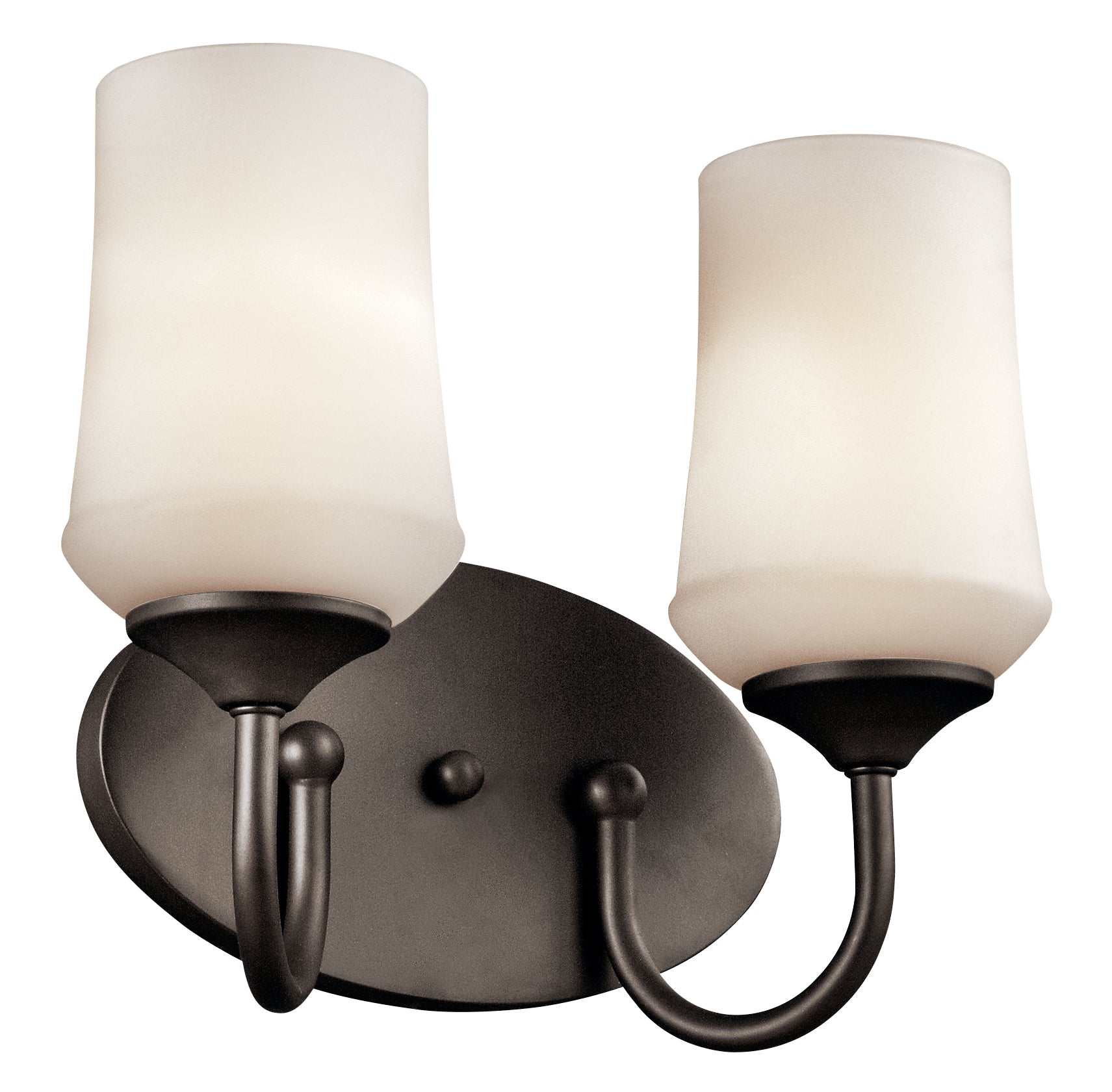 AUBREY Bathroom sconce Bronze - 45569OZ | KICHLER