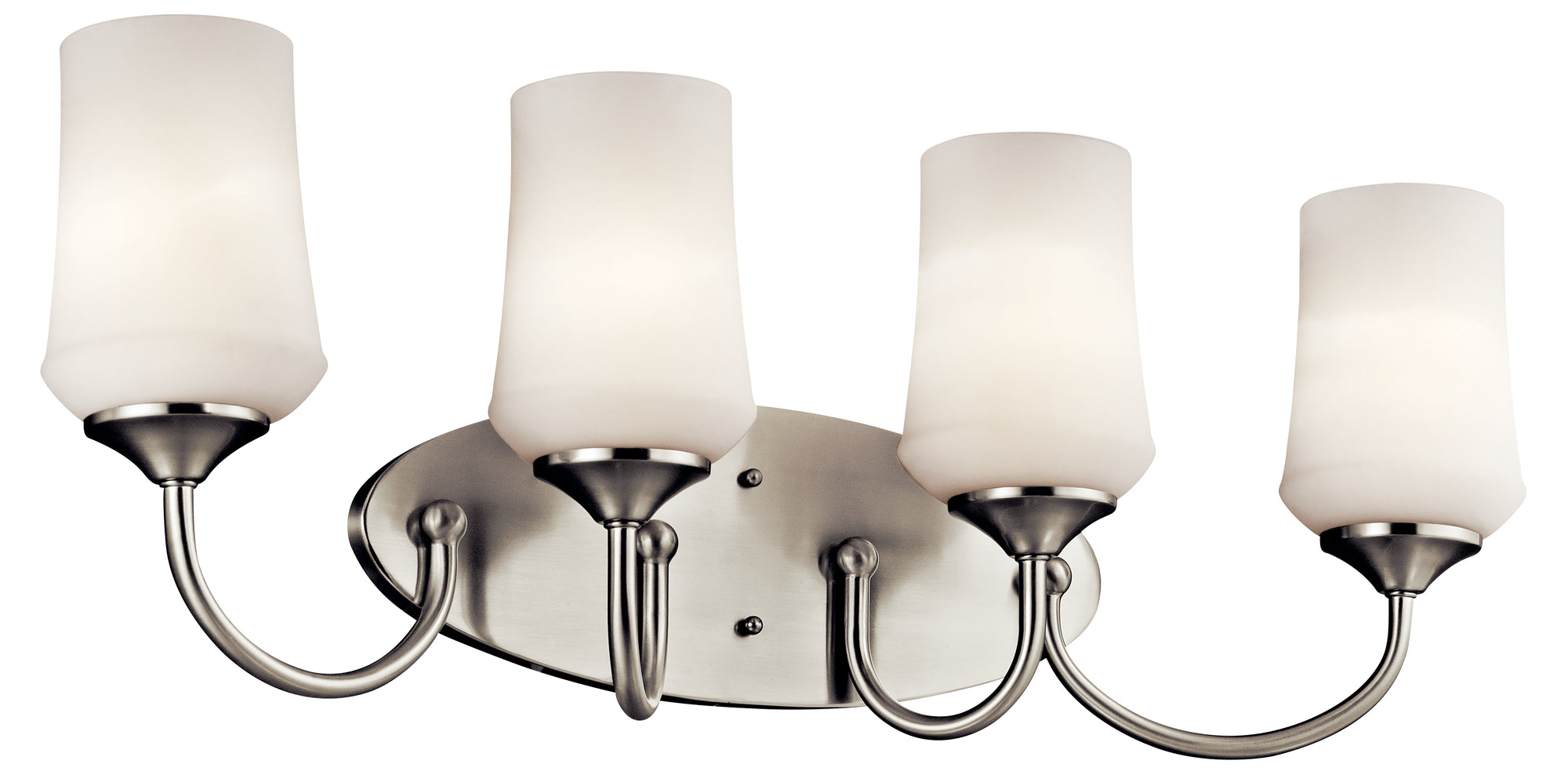 AUBREY Bathroom sconce Nickel - 45571NI | KICHLER