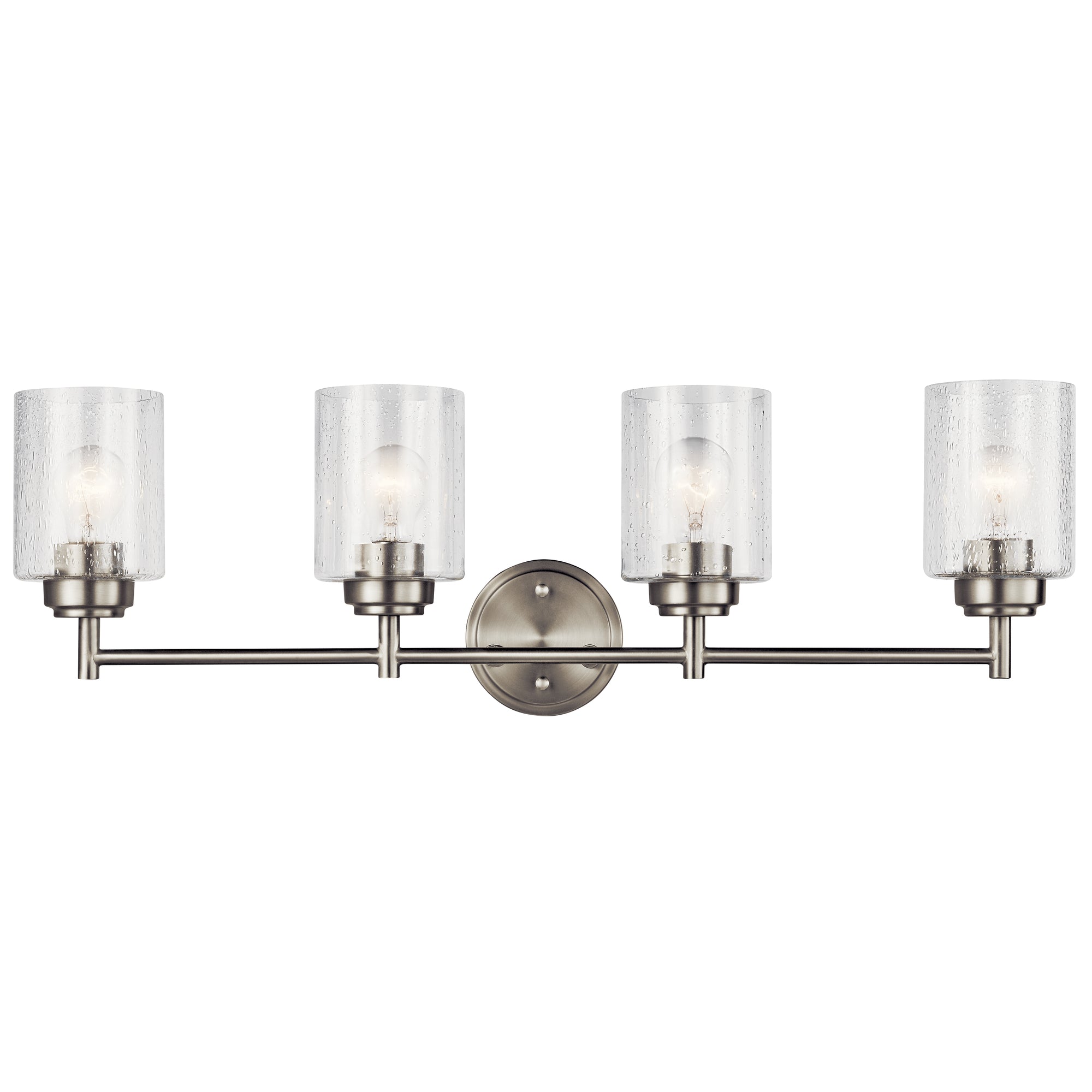 WINSLOW Bathroom sconce Nickel - 45887NI | KICHLER