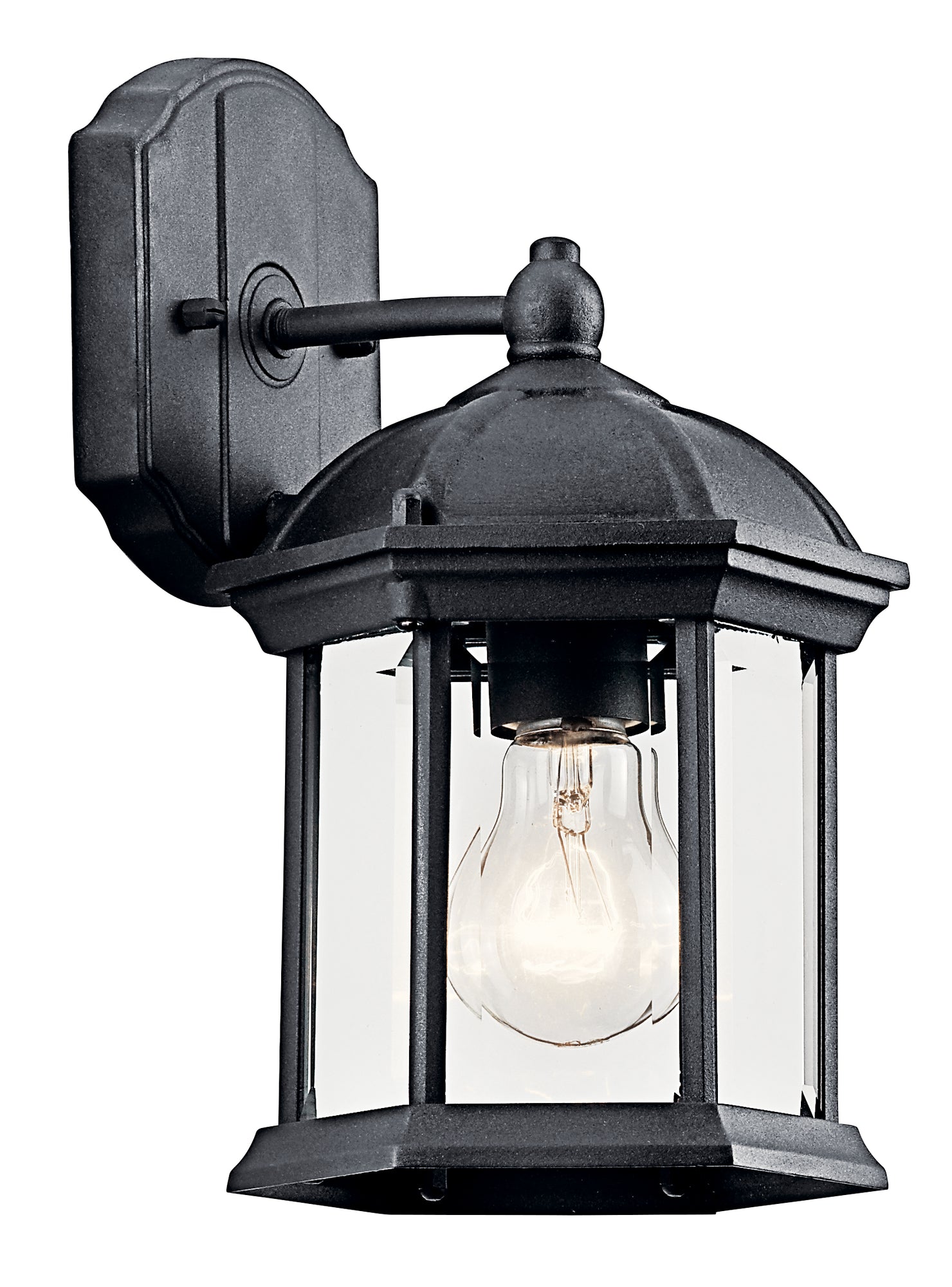 BARRIE Outdoor sconce Black - 49183BK | KICHLER