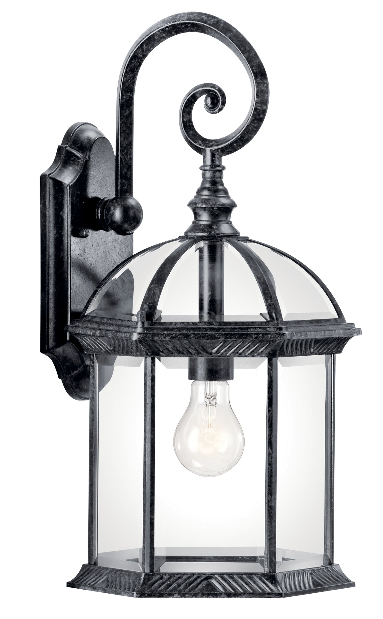 BARRIE Outdoor sconce Black - 49186BK | KICHLER