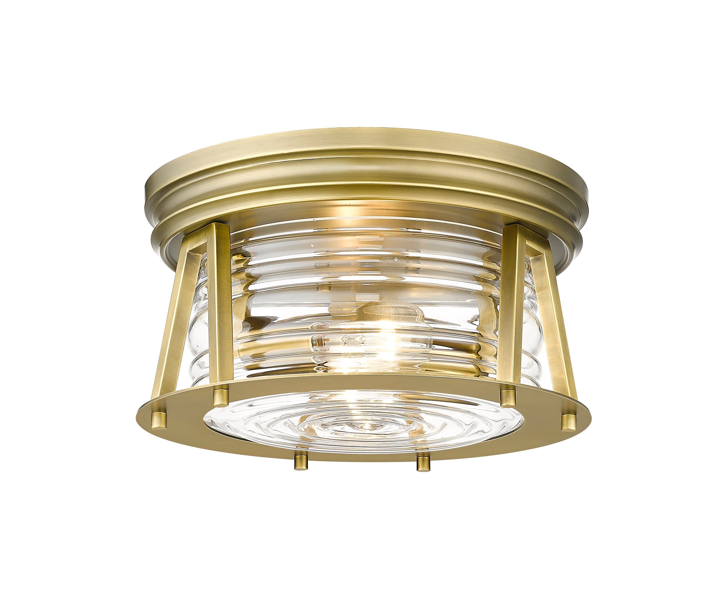 CAPE HARBOR Flush mount Gold - 491F2-RB | Z-LITE