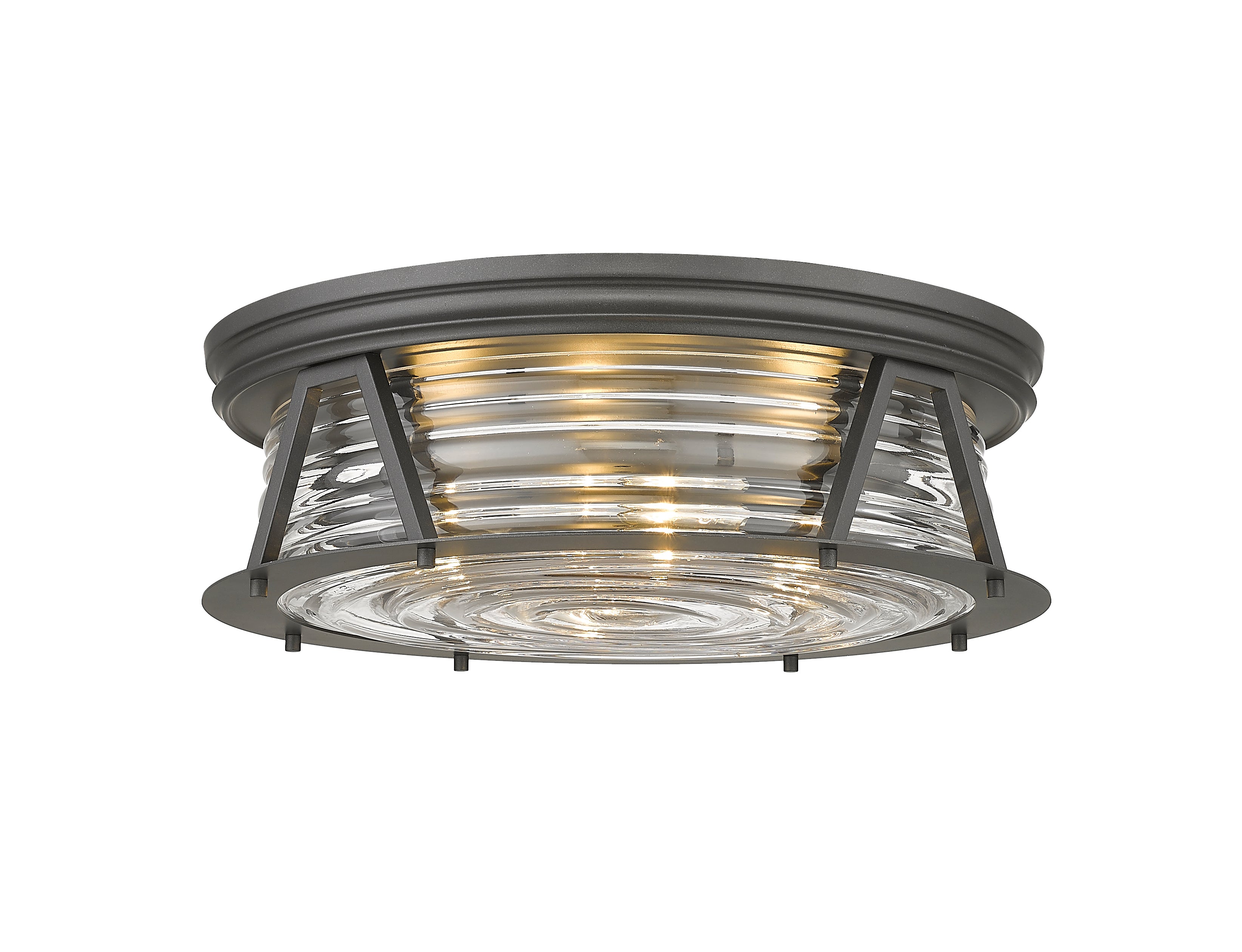 CAPE HARBOR Flush mount Bronze - 491F4-BRZ | Z-LITE