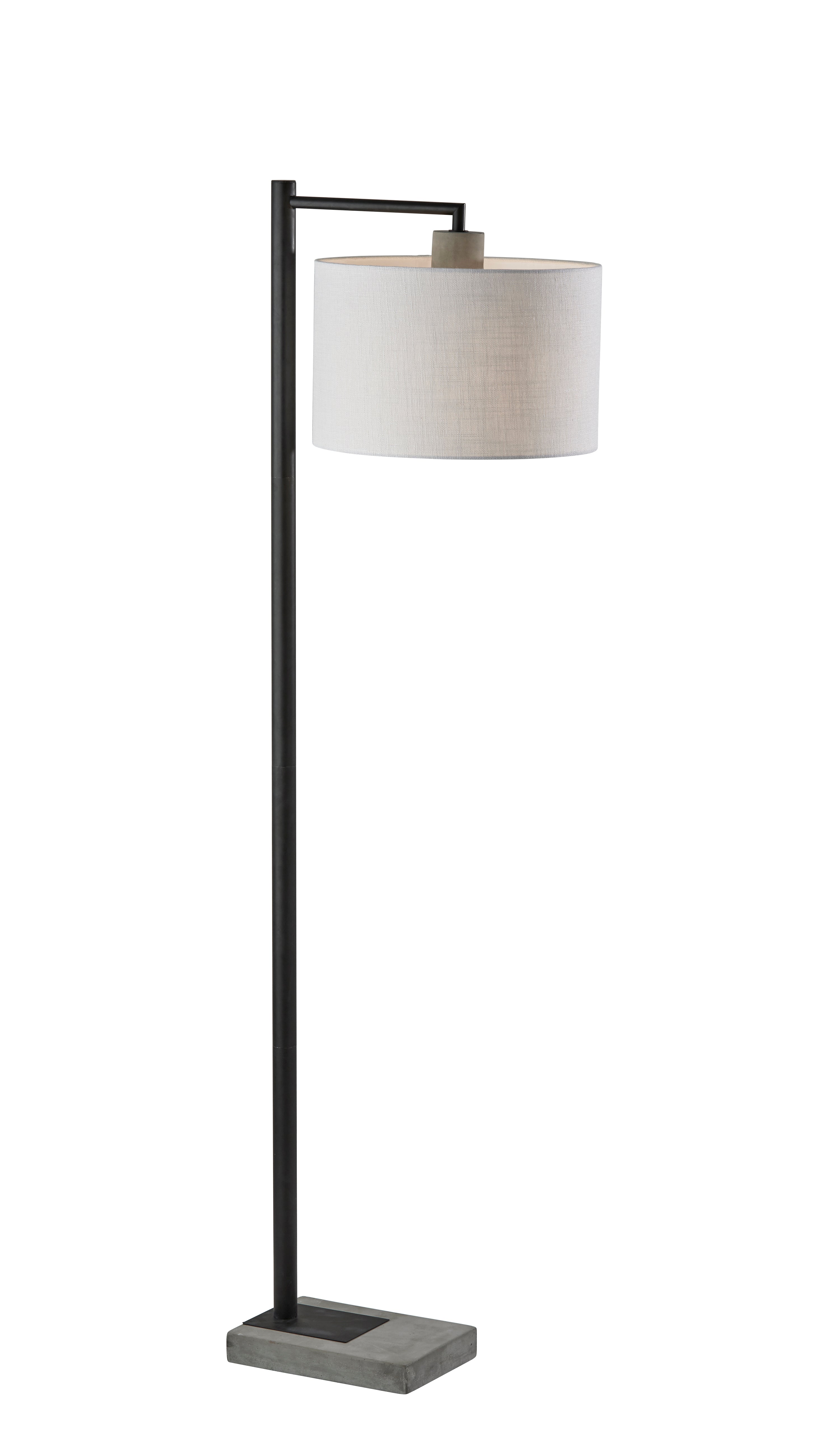 EXPO Lampe sur pied Noir - 5019-01 | ADESSO