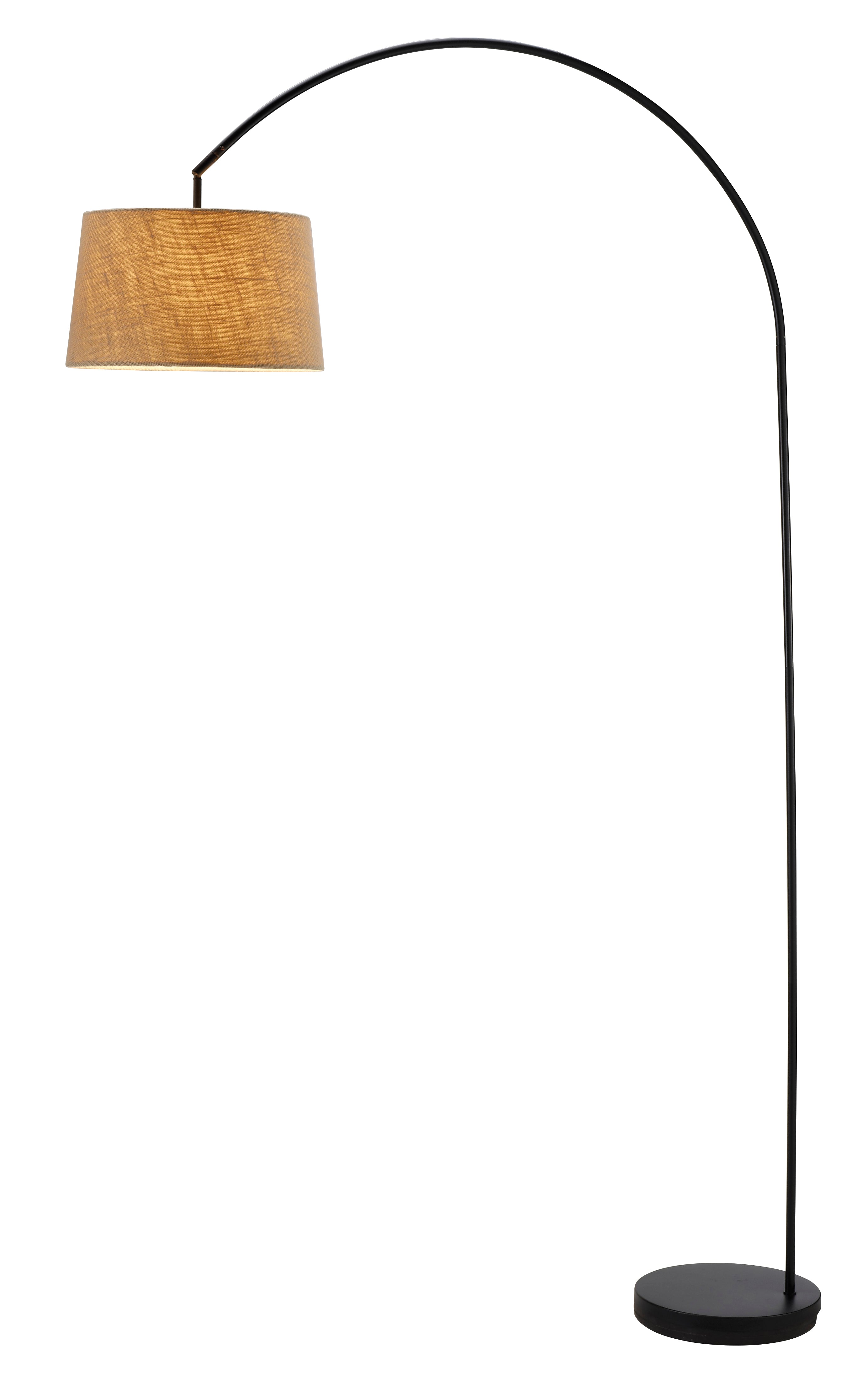 GOLIATH Floor lamp Black - 5098-01 | ADESSO