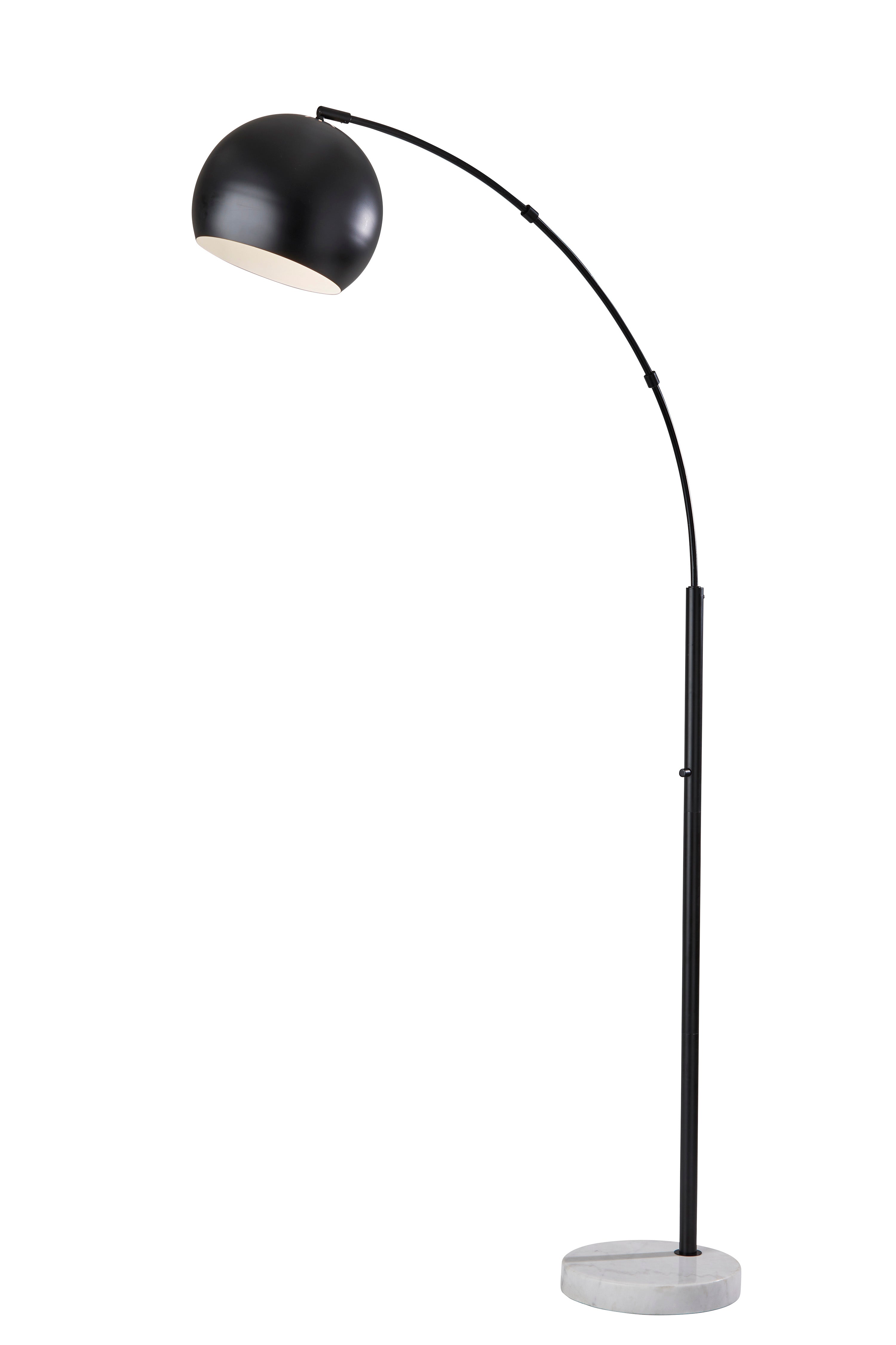 ASTORIA Lampe sur pied Noir - 5170-01 | ADESSO