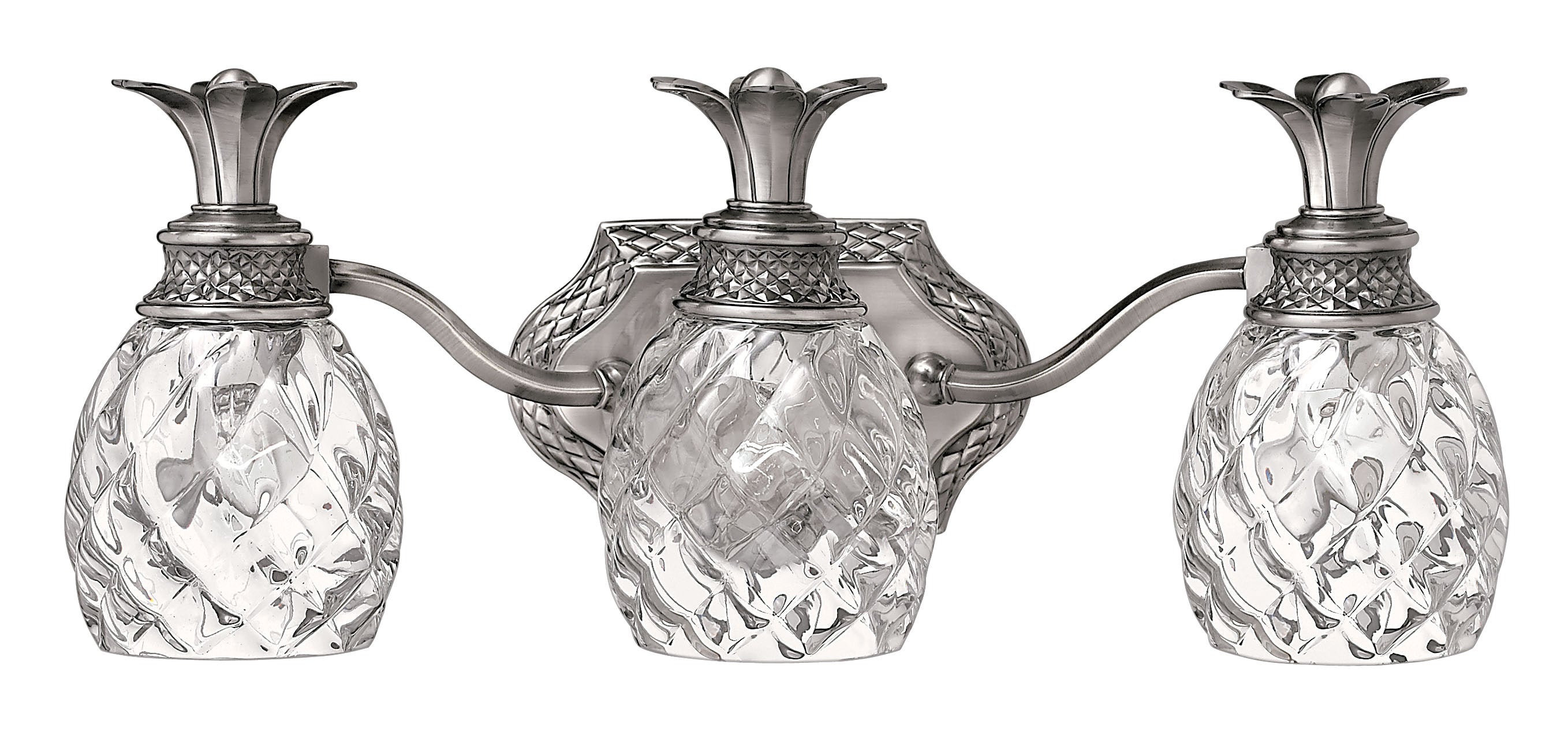 PLANTATION Bathroom sconce Nickel - 5313PL | HINKLEY