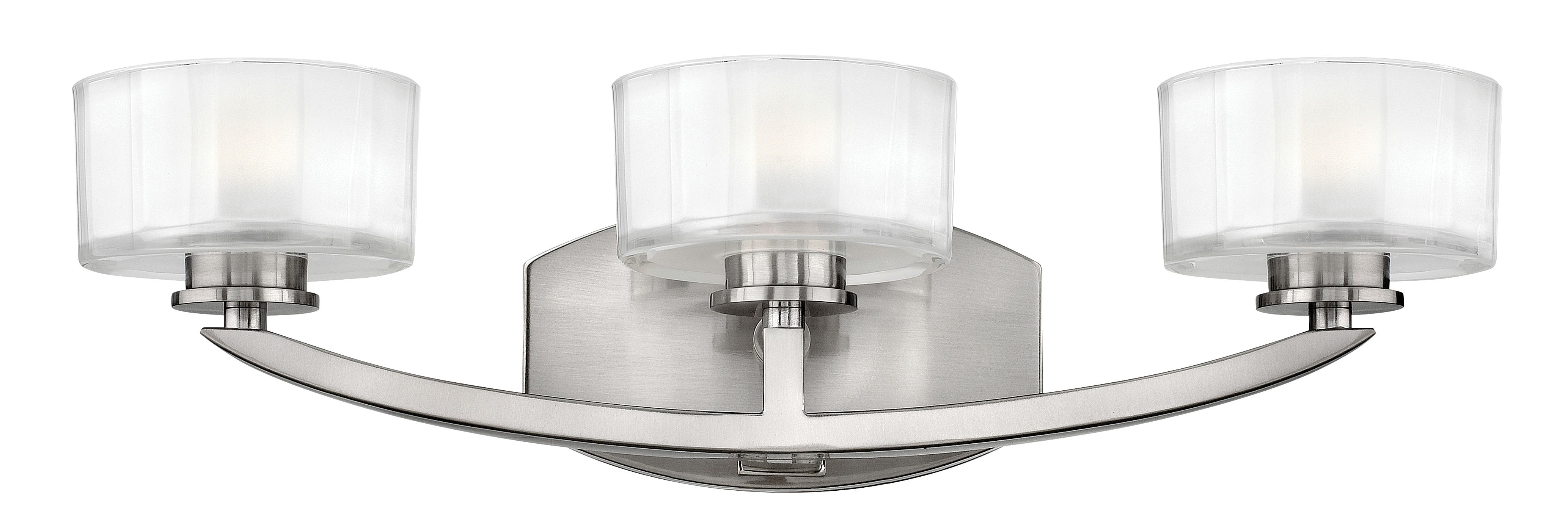 MERIDIAN Bathroom sconce Nickel - 5593BN | HINKLEY