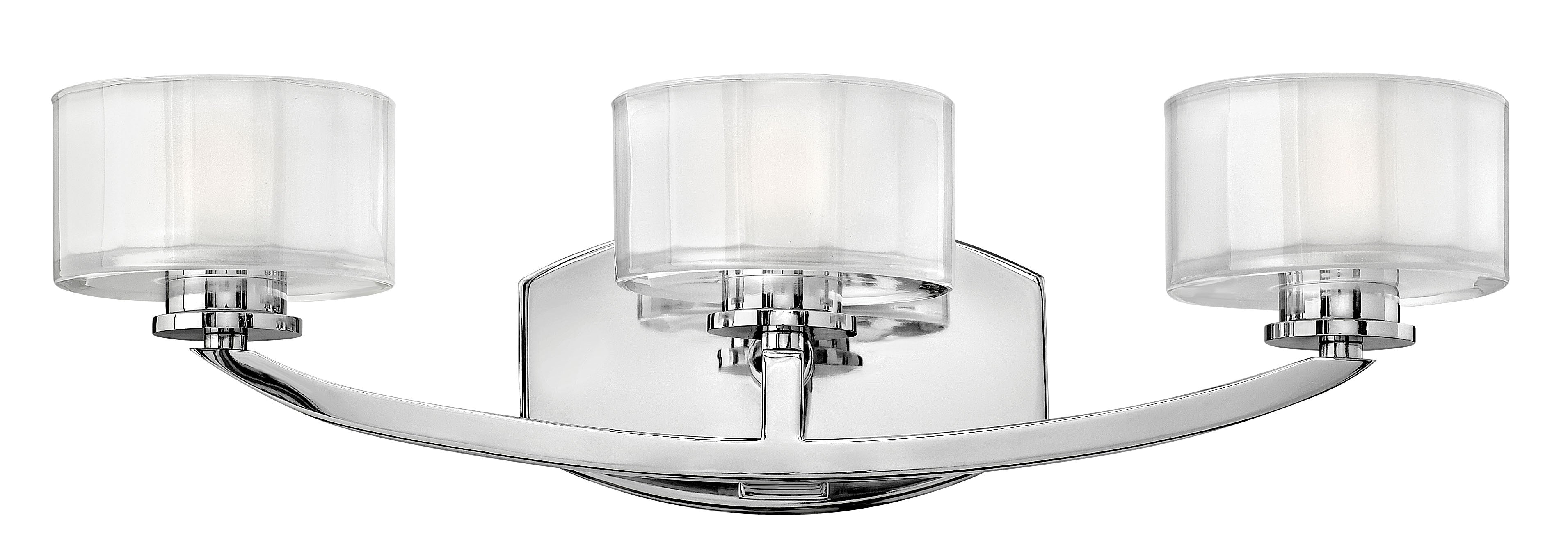 MERIDIAN Bathroom sconce Chrome - 5593CM | HINKLEY