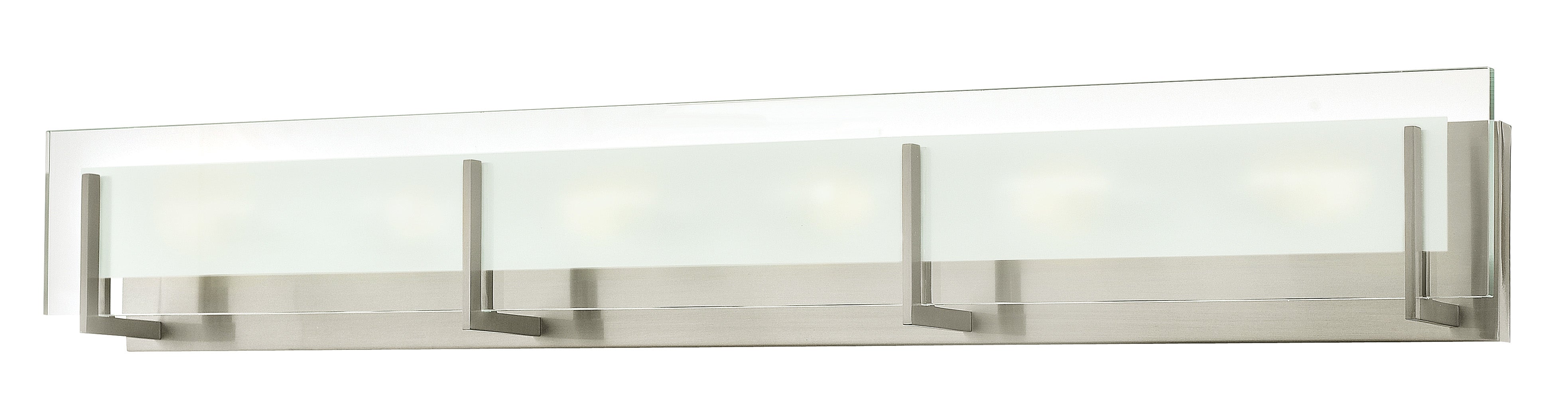 LATITUDE Bathroom sconce Nickel - 5656BN | HINKLEY