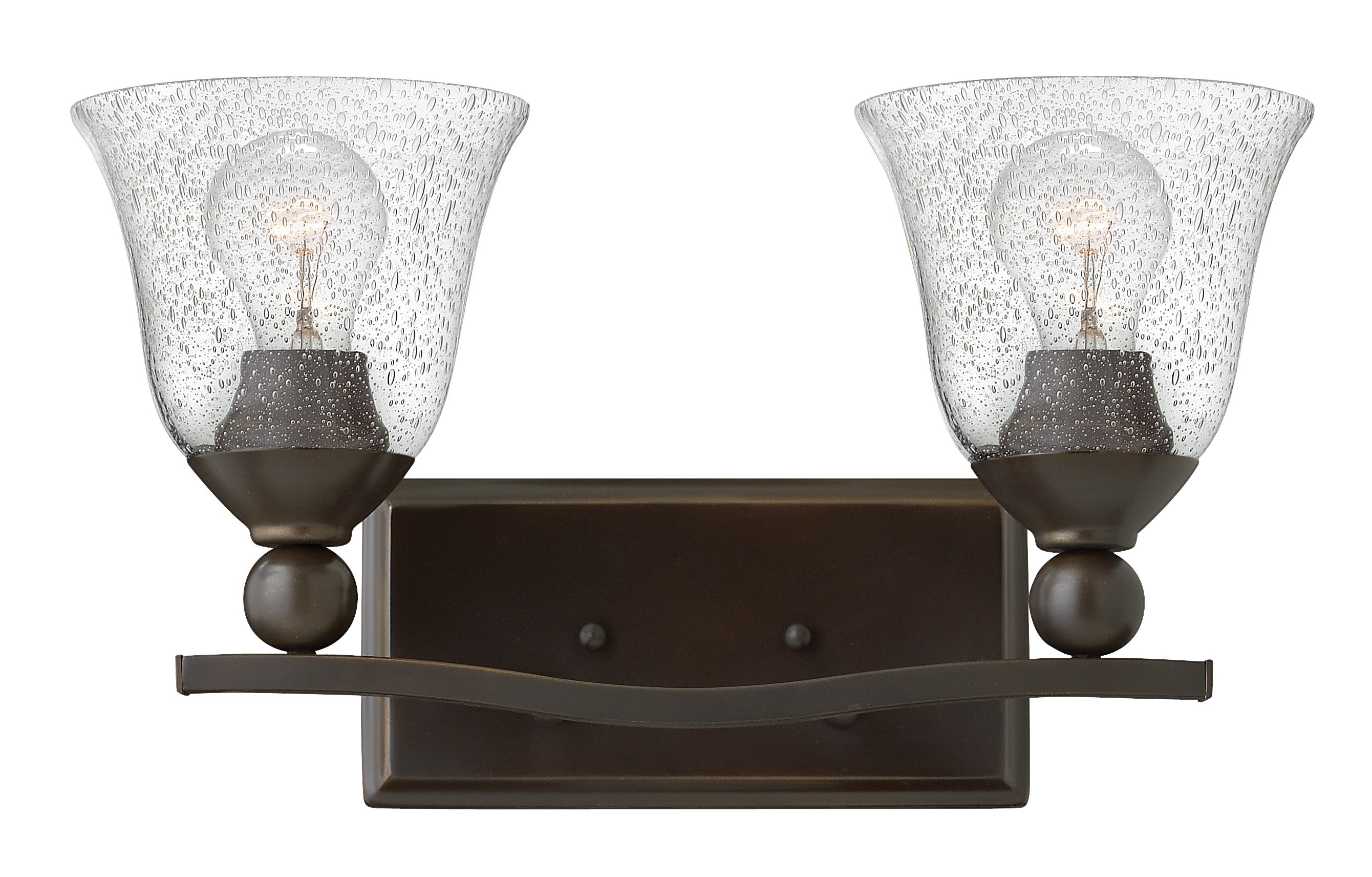 BOLLA Bathroom sconce Bronze - 5892OB-CL | HINKLEY