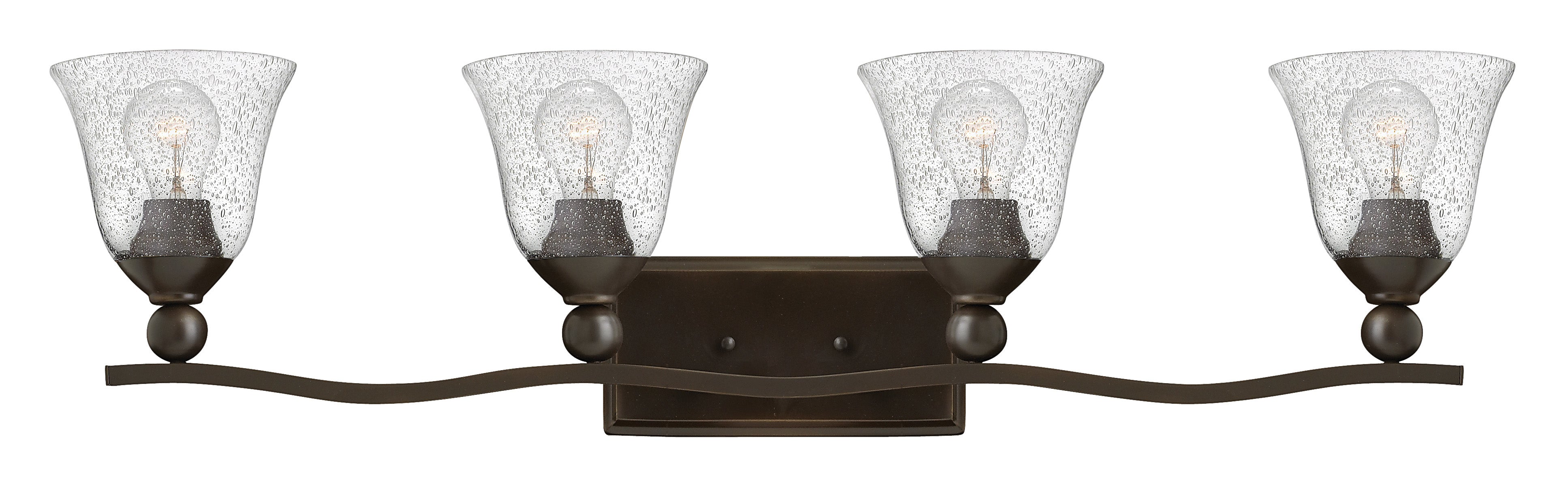 BOLLA Bathroom sconce Bronze - 5894OB-CL | HINKLEY