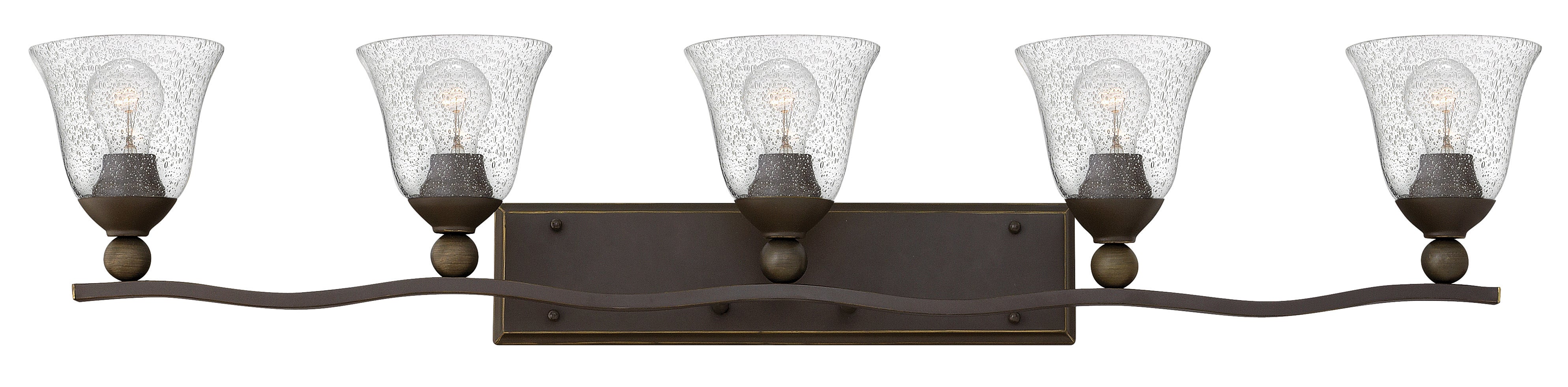 BOLLA Bathroom sconce Bronze - 5895OB-CL | HINKLEY