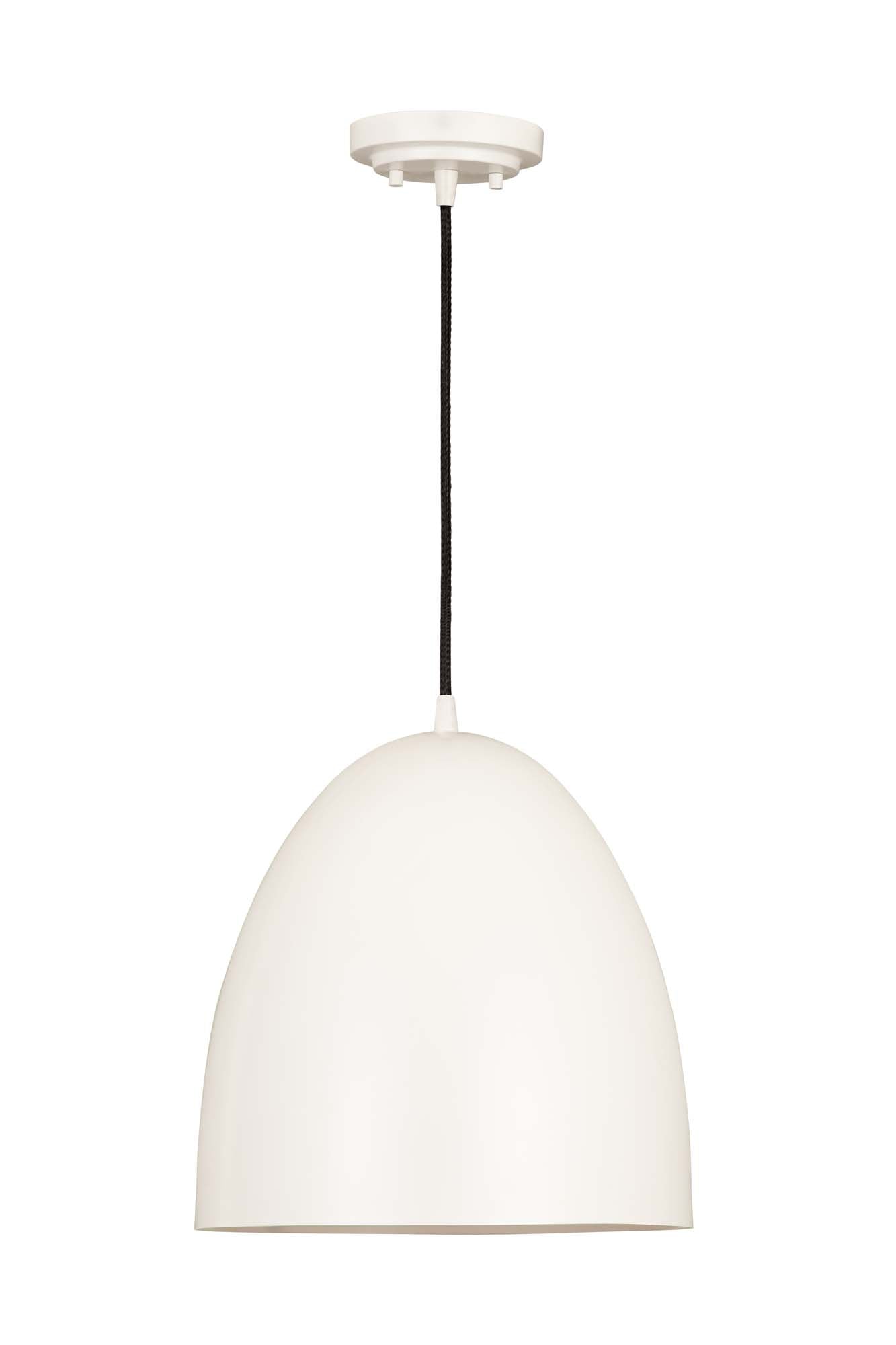 Z-STUDIO-DOME-PENDANT Suspension Blanc - 6012P12-SWH | Z-LITE