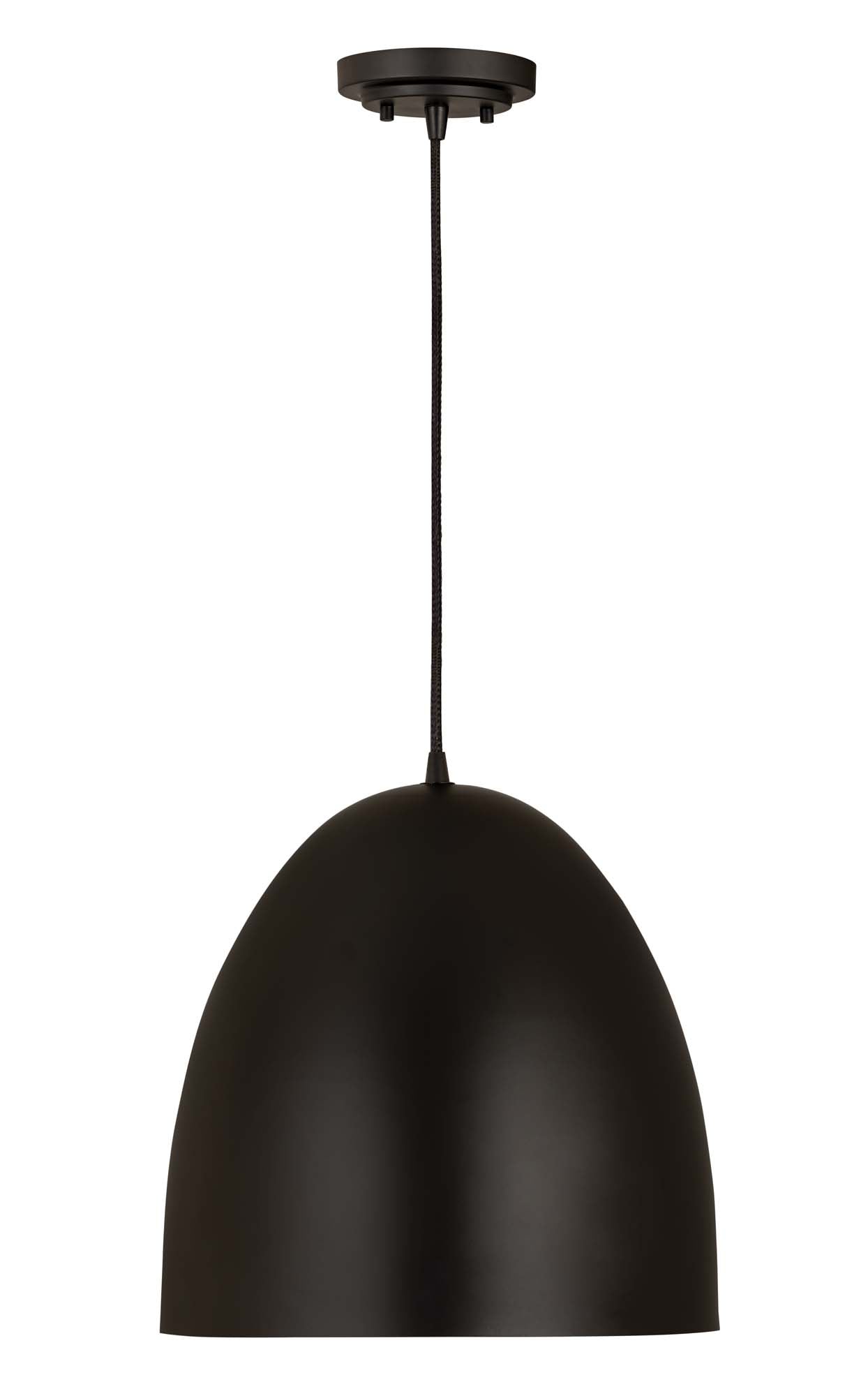 Z-STUDIO-DOME-PENDANT Suspension Noir - 6012P19-SBK | Z-LITE