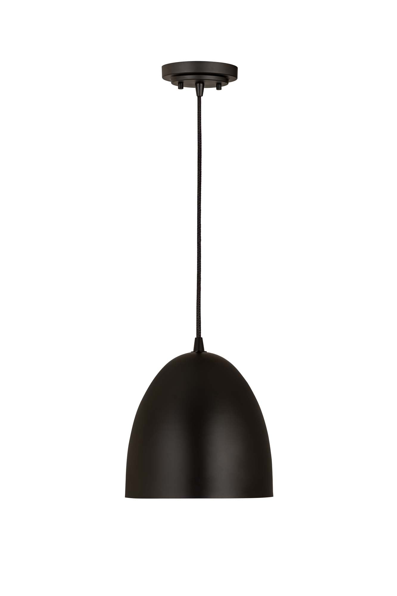 Z-STUDIO-DOME-PENDANT Suspension Noir - 6012P9-SBK | Z-LITE