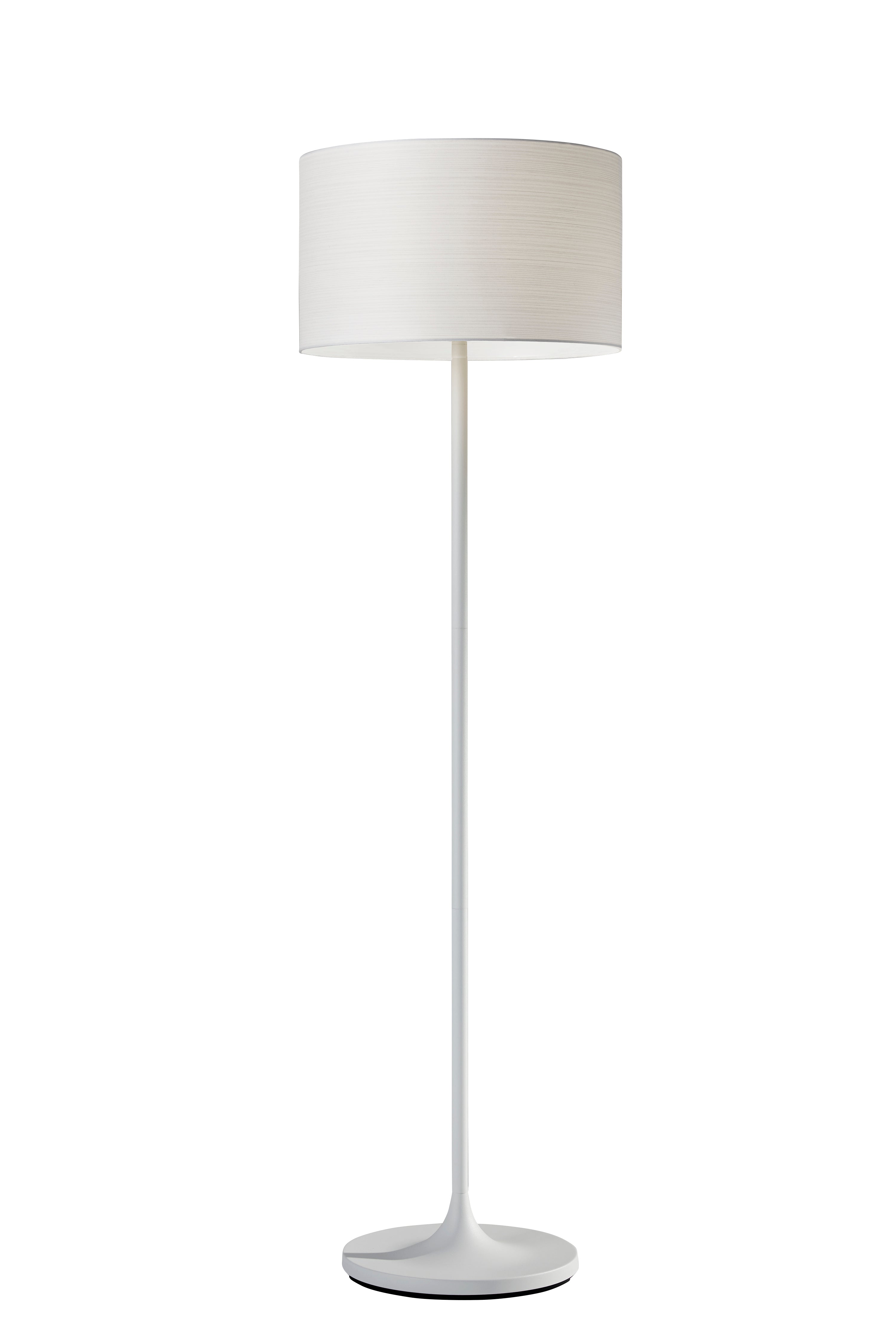 OSLO Lampe sur pied Blanc - 6237-02 | ADESSO