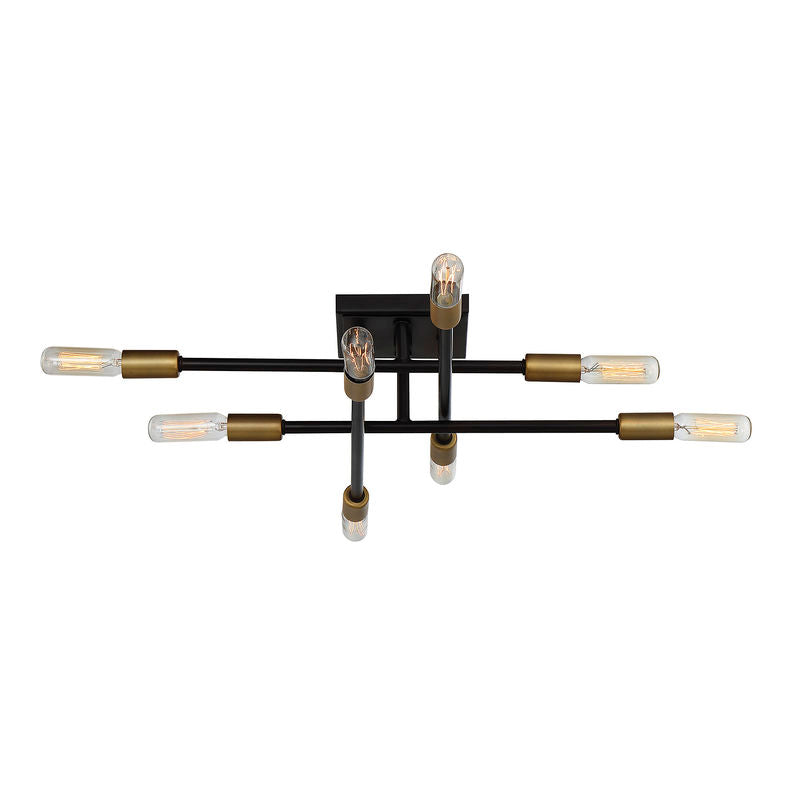 LYRIQUE Semi plafonnier Bronze, Or - 6-7003-8-77 | SAVOYS