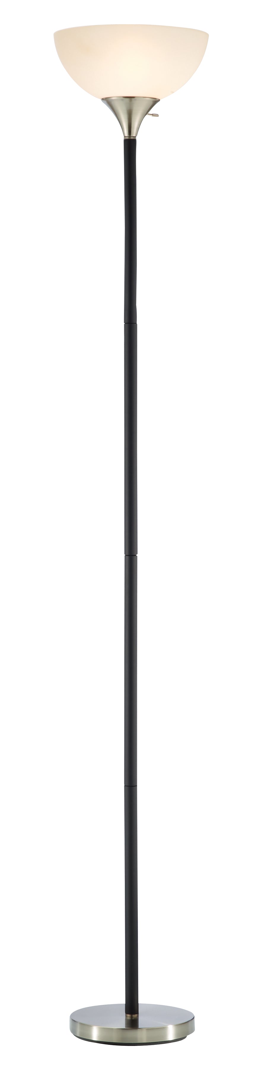 PIEDMONT Floor lamp Black - 7007-01 | ADESSO