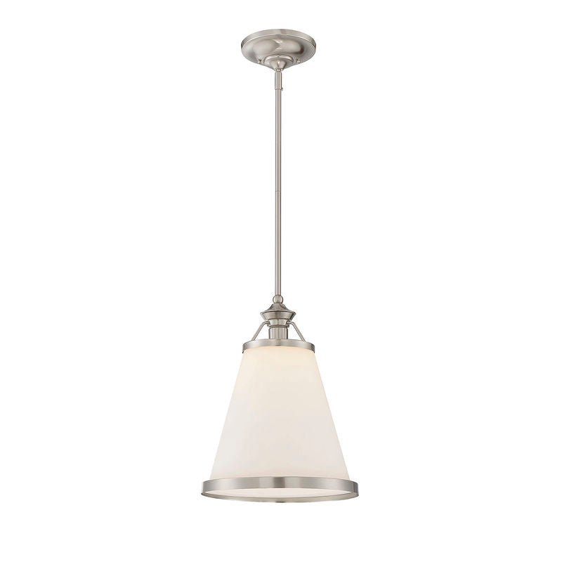 ASHMONT Pendant Nickel - 7-130-1-SN | SAVOYS