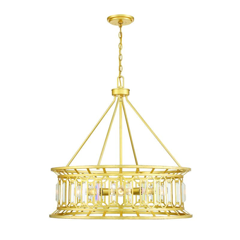 DAINTREE Chandelier Or - 7-1947-8-260 | SAVOYS