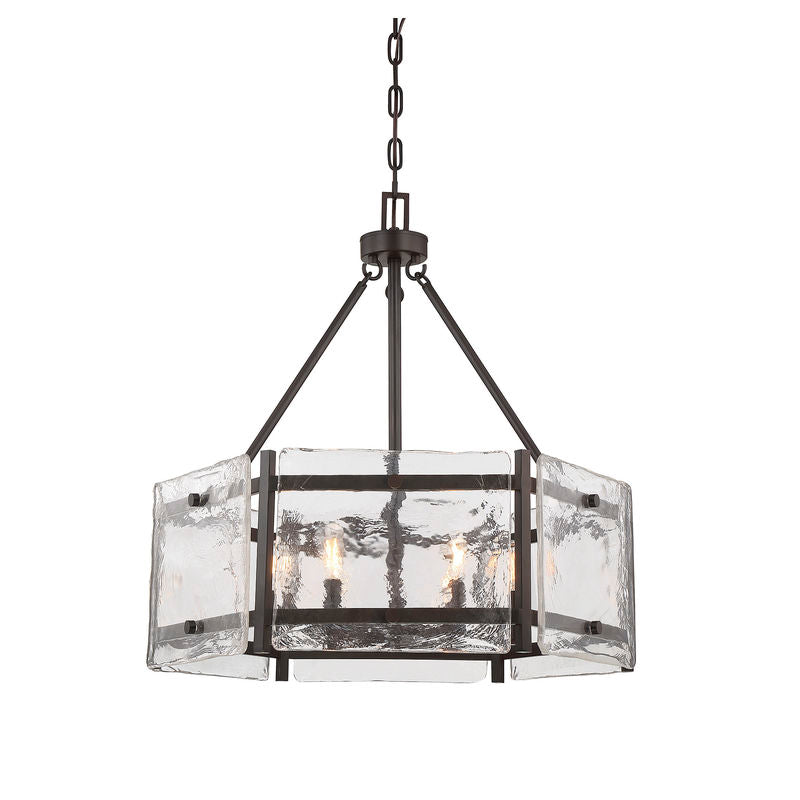 GLENWOOD Chandelier Bronze - 7-3040-6-13 | SAVOYS