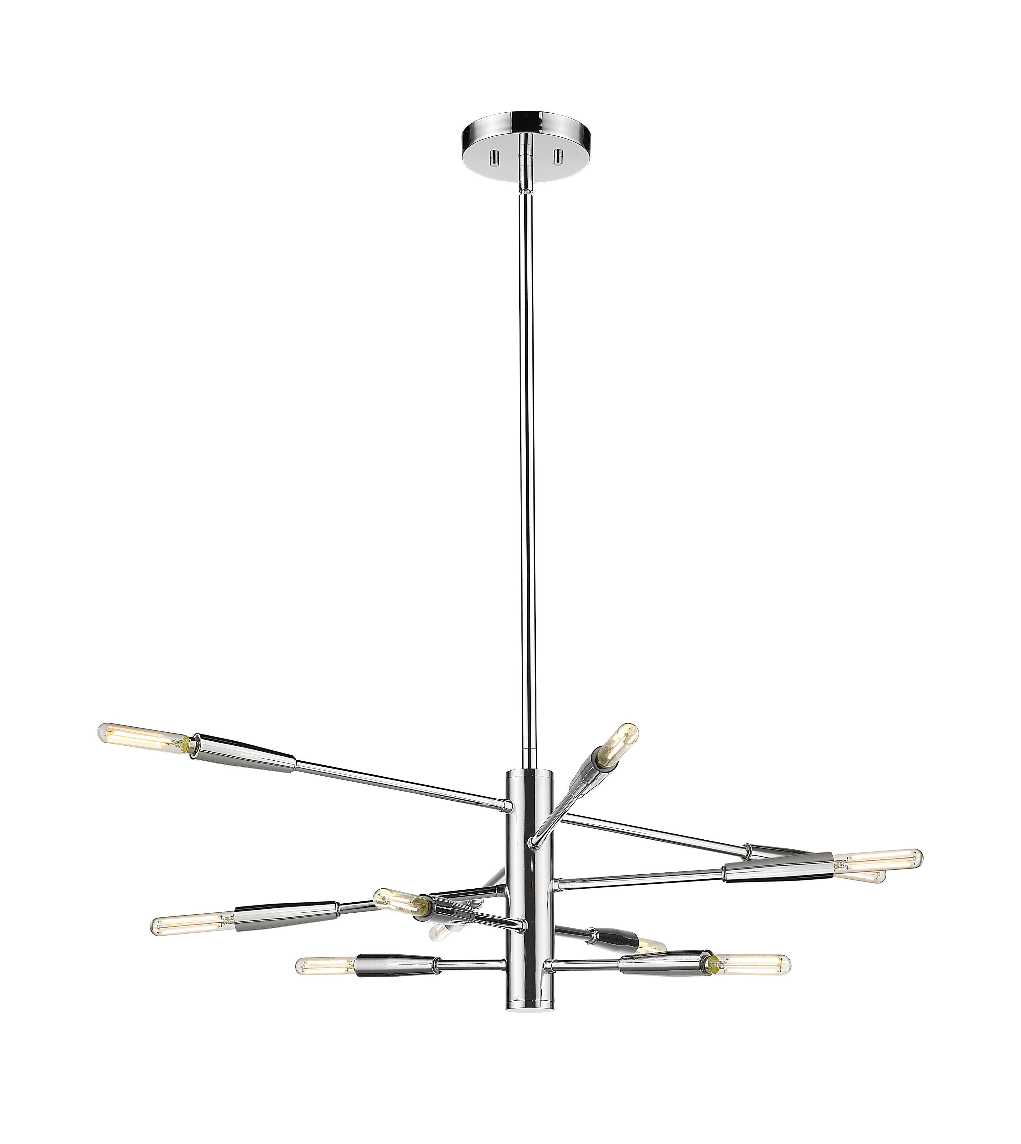 ASCENSION Chandelier Chrome - 737-10CH | Z-LITE