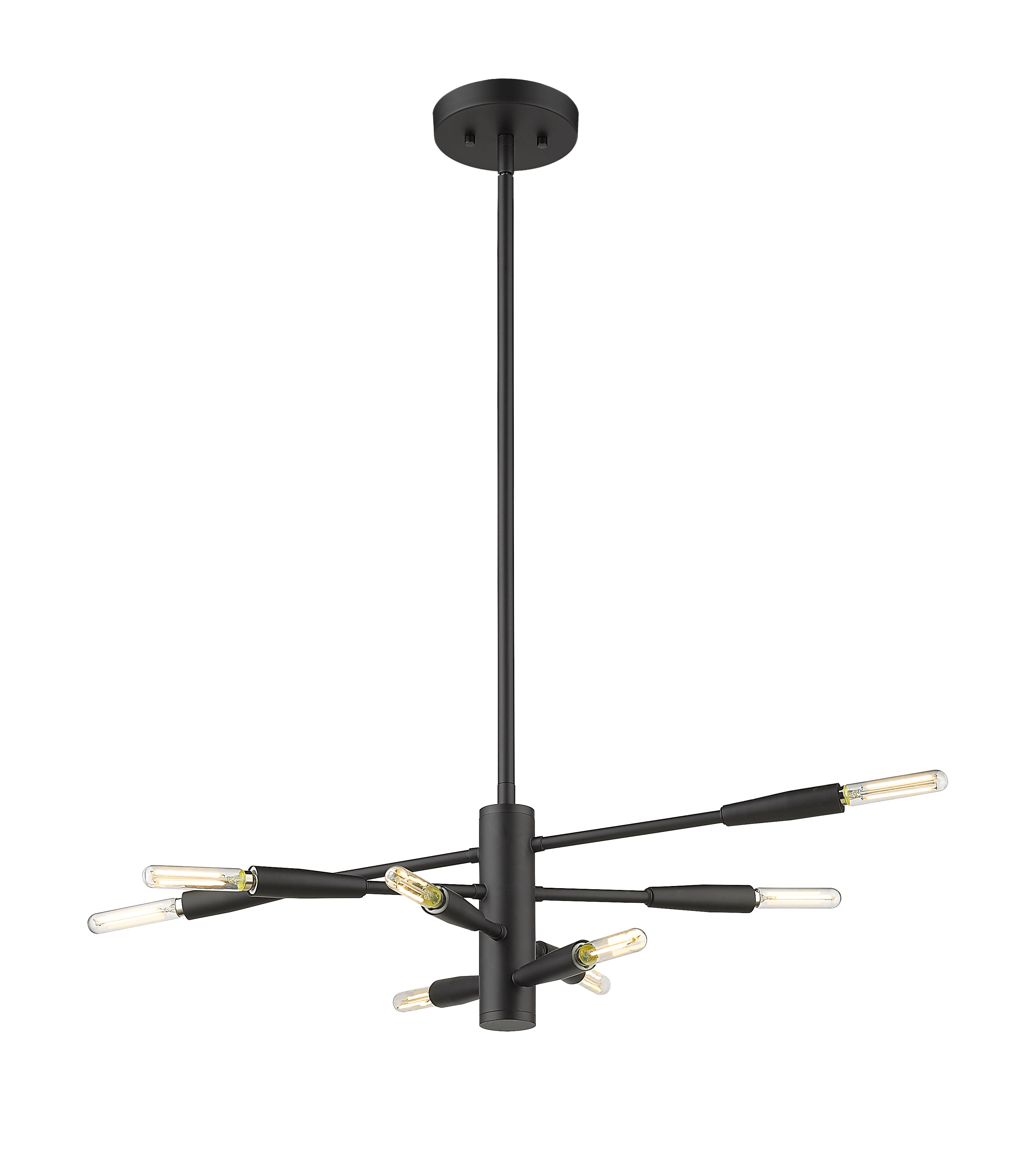 ASCENSION Chandelier Black - 737-8MB | Z-LITE