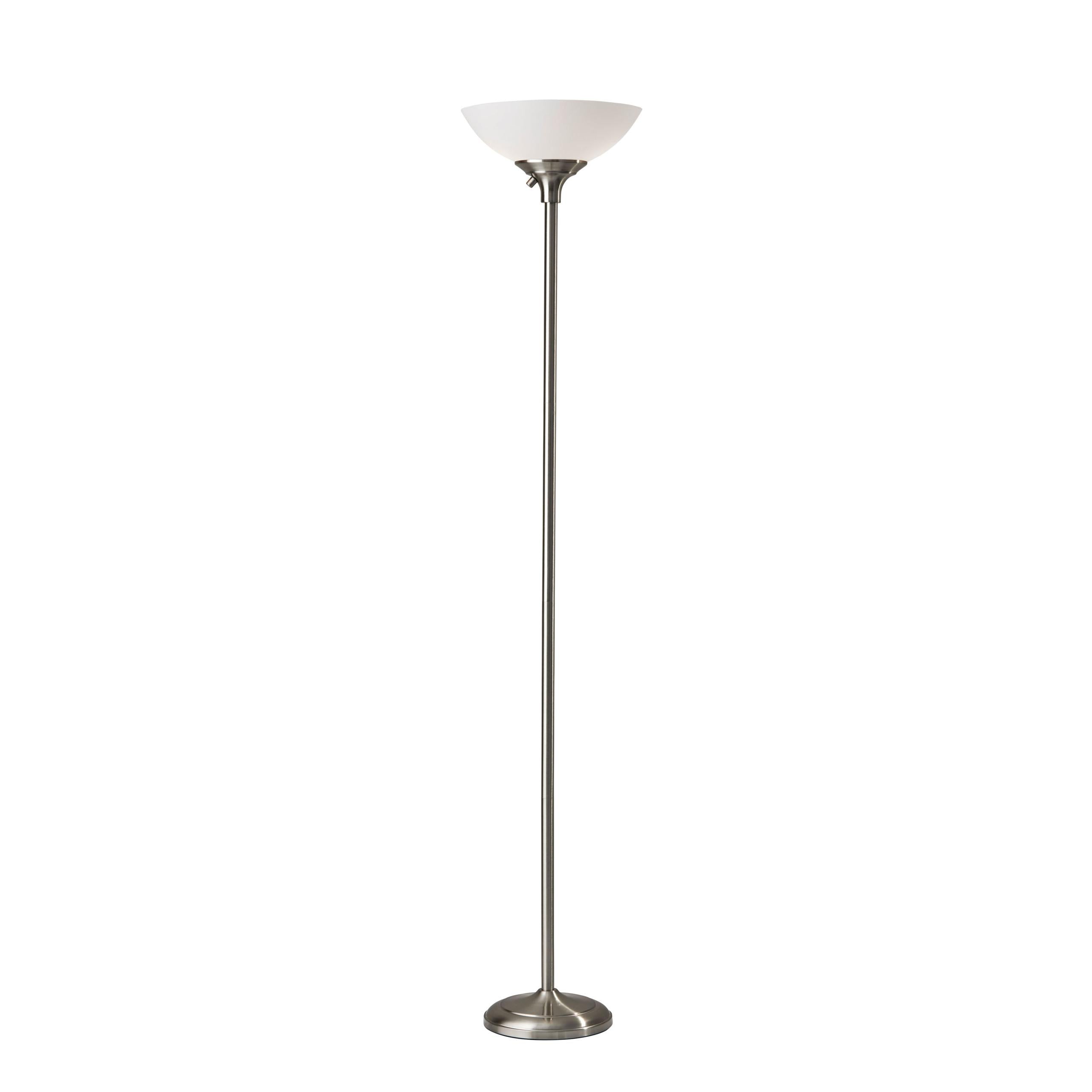 GLENN Floor lamp Stainless steel - 7506-22 | ADESSO