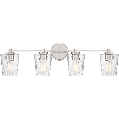 BALLAS Bathroom wall sconce Nickel - 8-5606-4-SN | SAVOYS