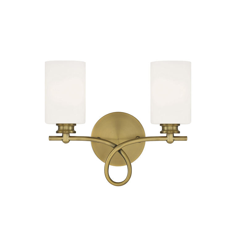 WOODBURY Bathroom wall sconce Gold - 8-530-2-322 | SAVOYS