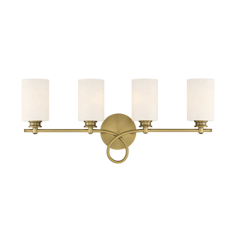 WOODBURY Bathroom wall sconce Gold - 8-530-4-322 | SAVOYS