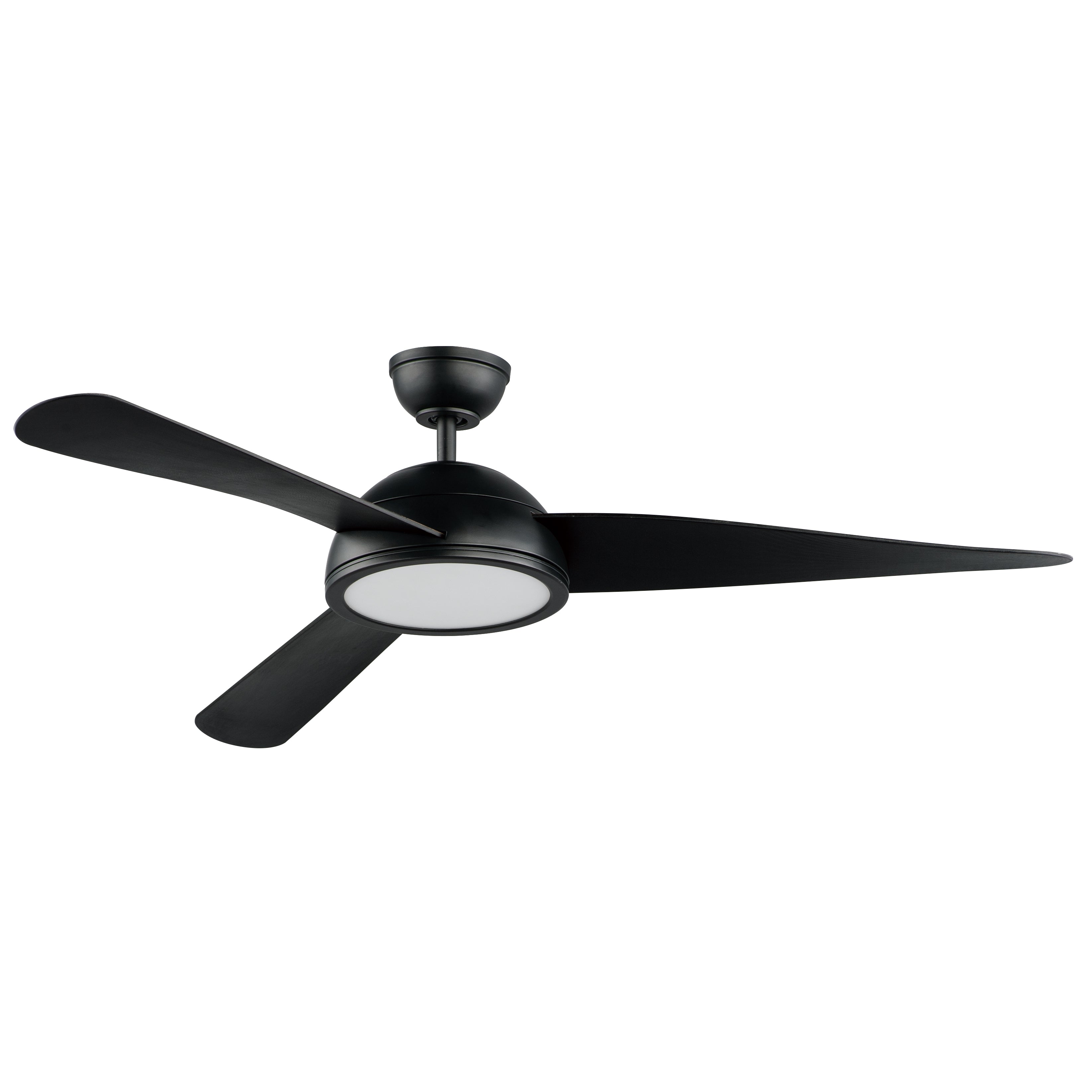 CUPOLA Ceiling fan Black INTEGRATED LED 88801BK MAXIM