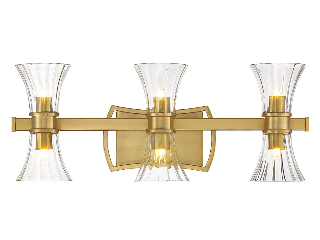 BENNINGTON Bathroom wall sconce Gold - 8-9702-6-322 | SAVOYS