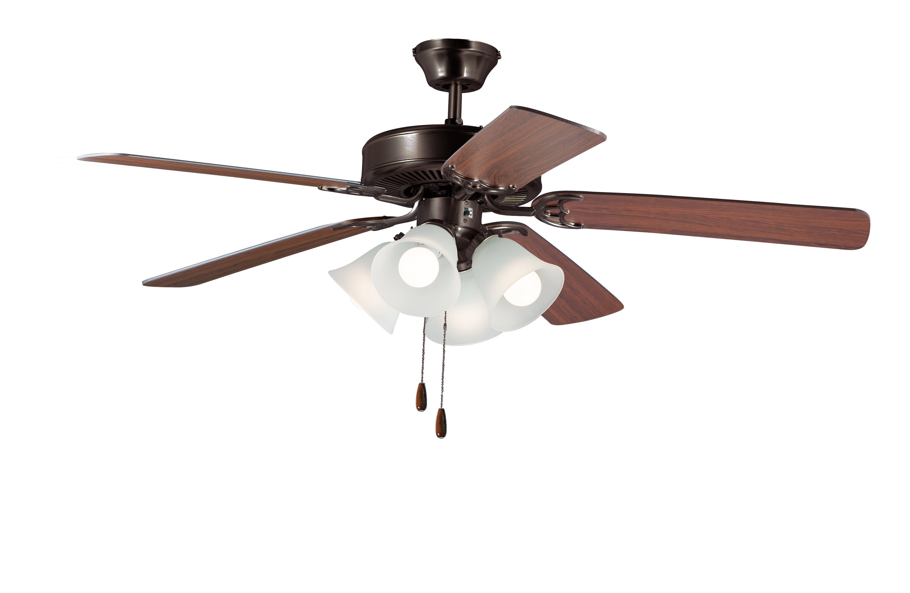 BASIC-MAX Ceiling fan Bronze, Brown - 89907FTOIWP | MAXIM/ET2