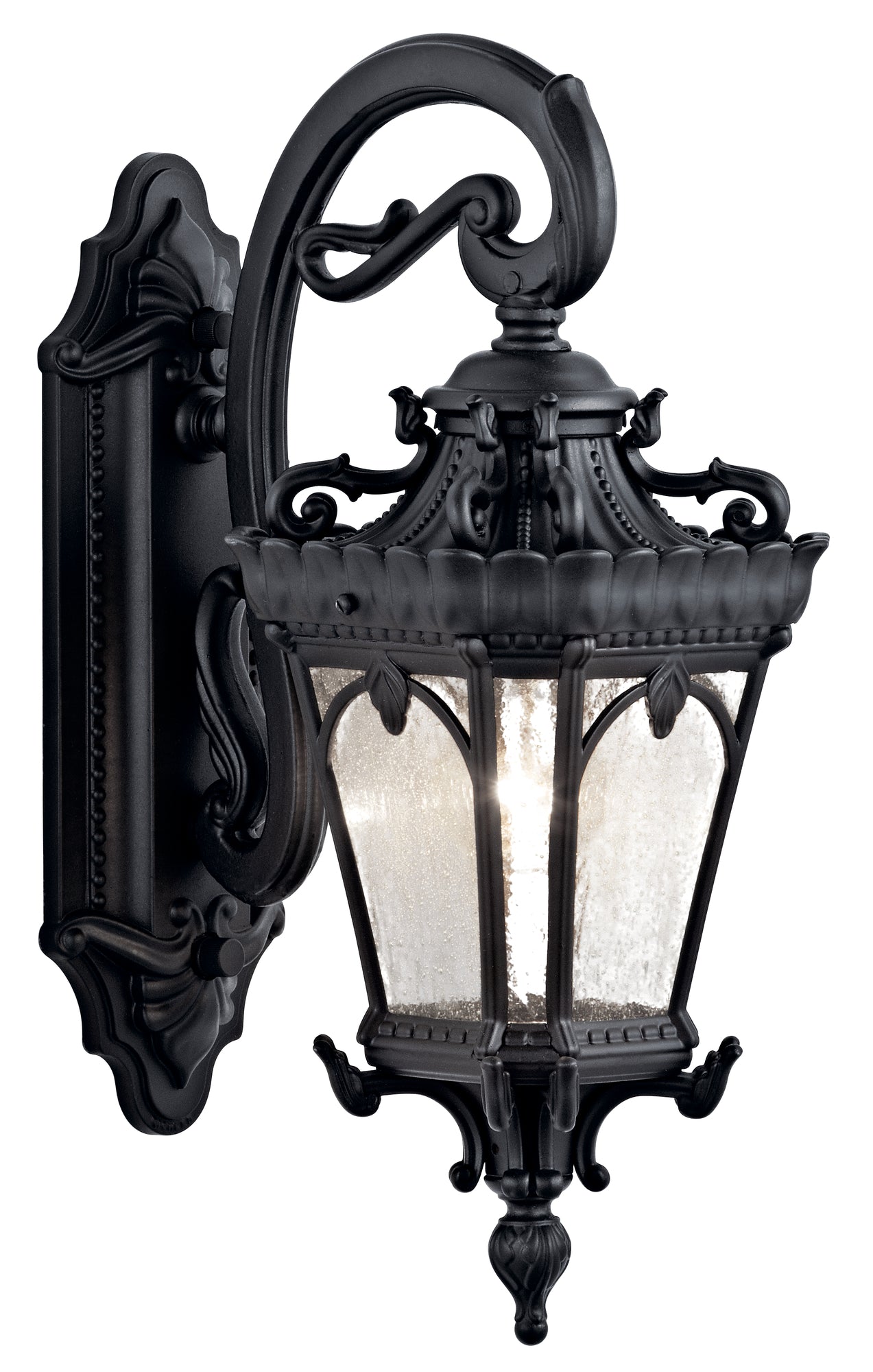 TOURNAI Outdoor sconce Black - 9356BKT | KICHLER