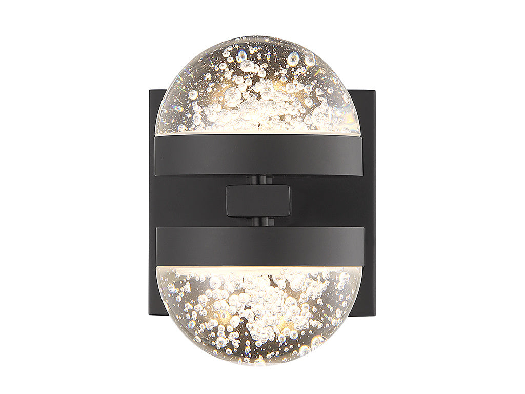 BISCAYNE Wall sconce Black INTEGRATED LED - 9-4484-2-89 | SAVOYS