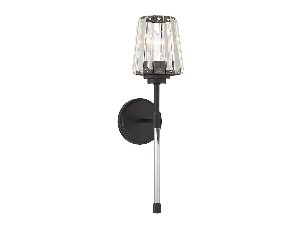 GARNET Wall sconce Black - 9-6001-1-89 | SAVOYS