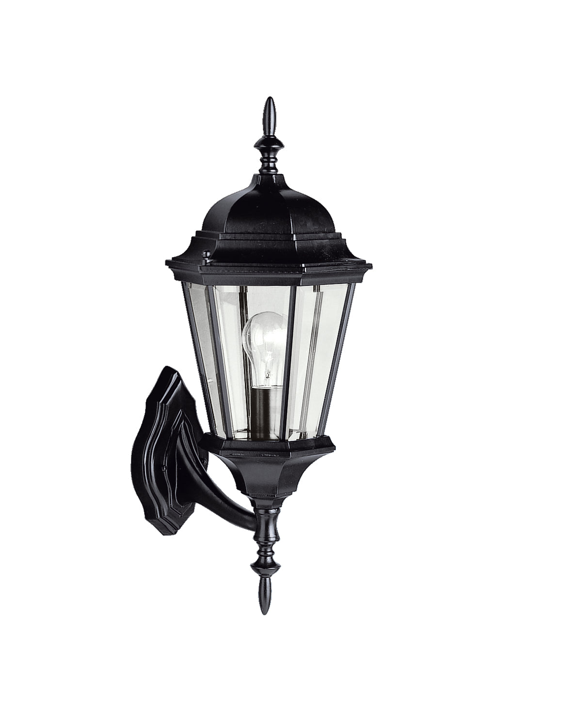 MADISON Murale exterieure Noir - 9653BK | KICHLER