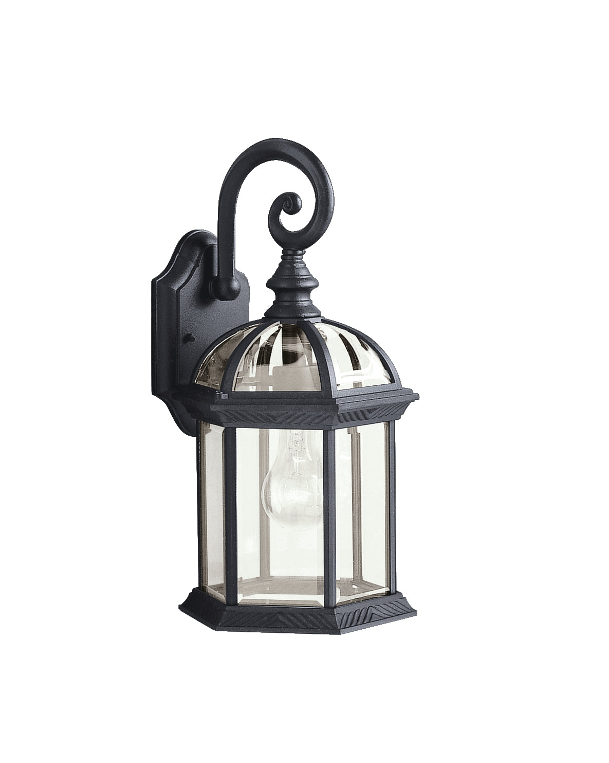 BARRIE Outdoor sconce Black - 9735BK | KICHLER