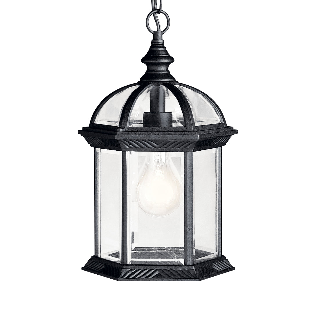 BARRIE Outdoor pendant Black - 9835BK | KICHLER