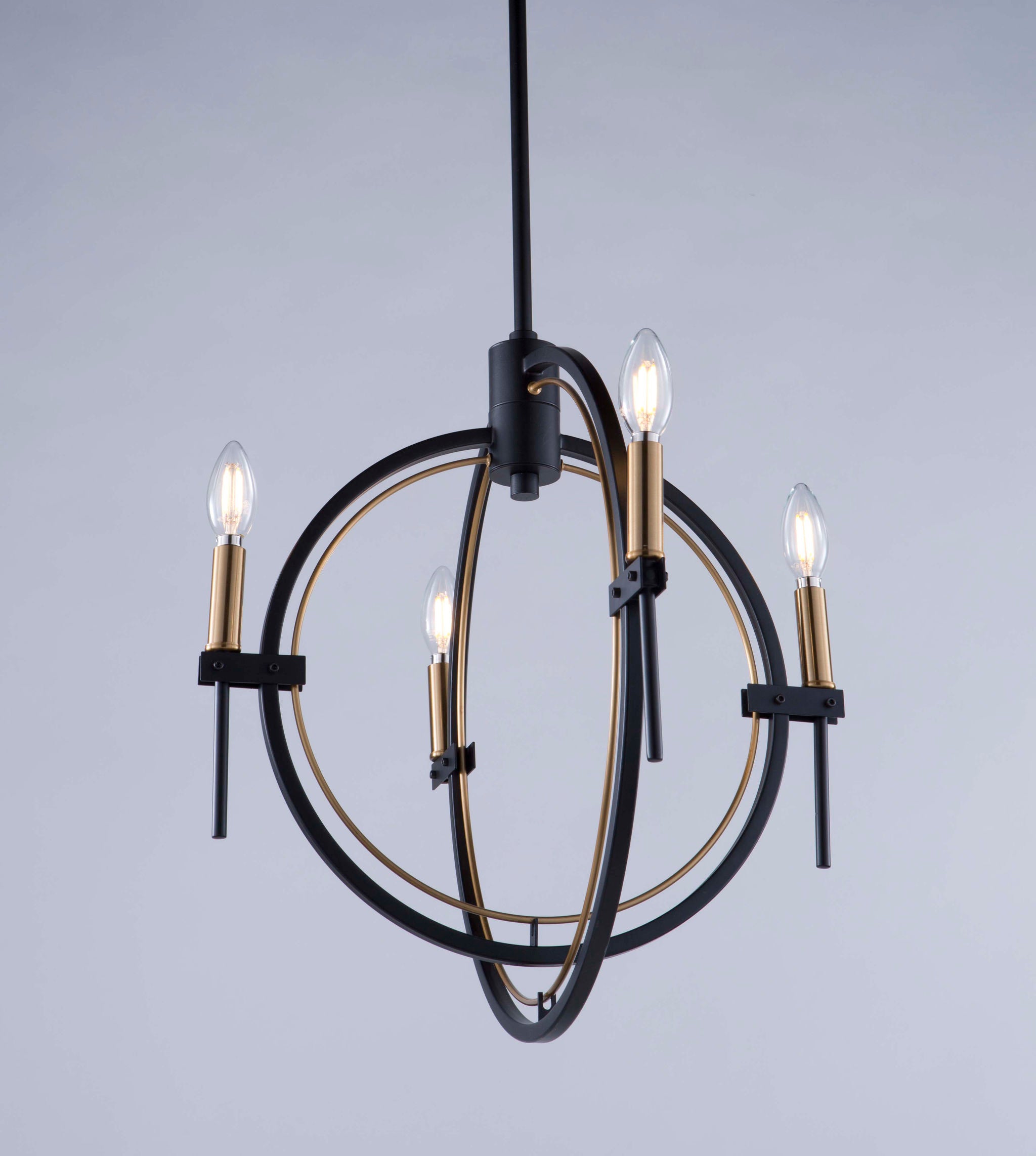 Anglesey Chandelier Gold, Black - AC11454 | ARTCRAFT