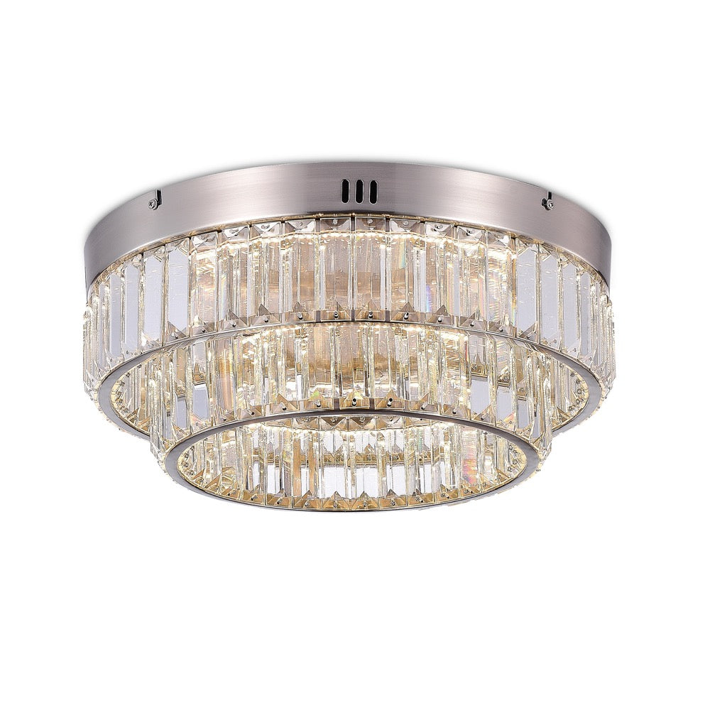 STELLA Flush mount  Nickel INTEGRATED LED - AC6725SN | ARTCRAFT