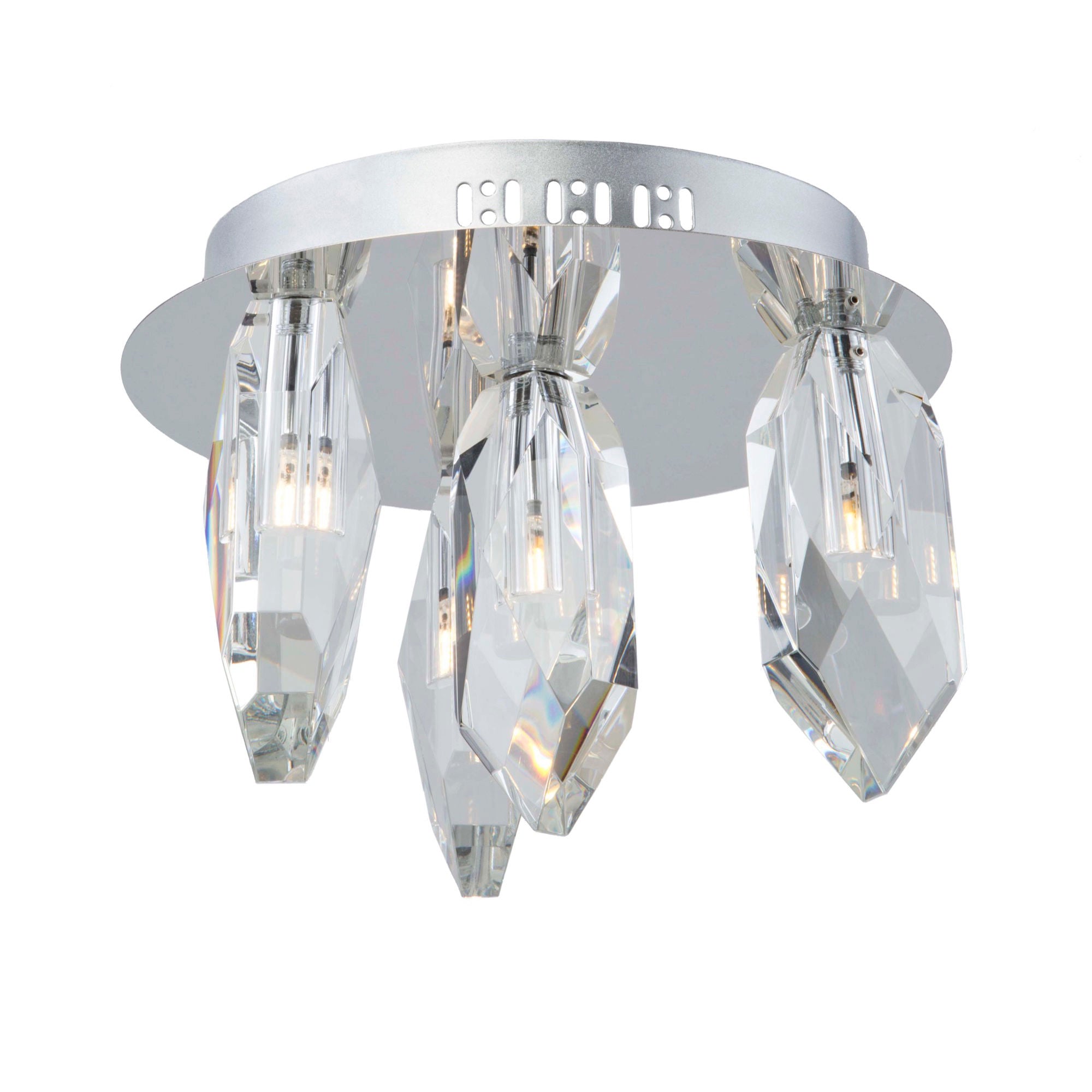 Doccia Flush mount Chrome, Crystal - AC7044 | ARTCRAFT