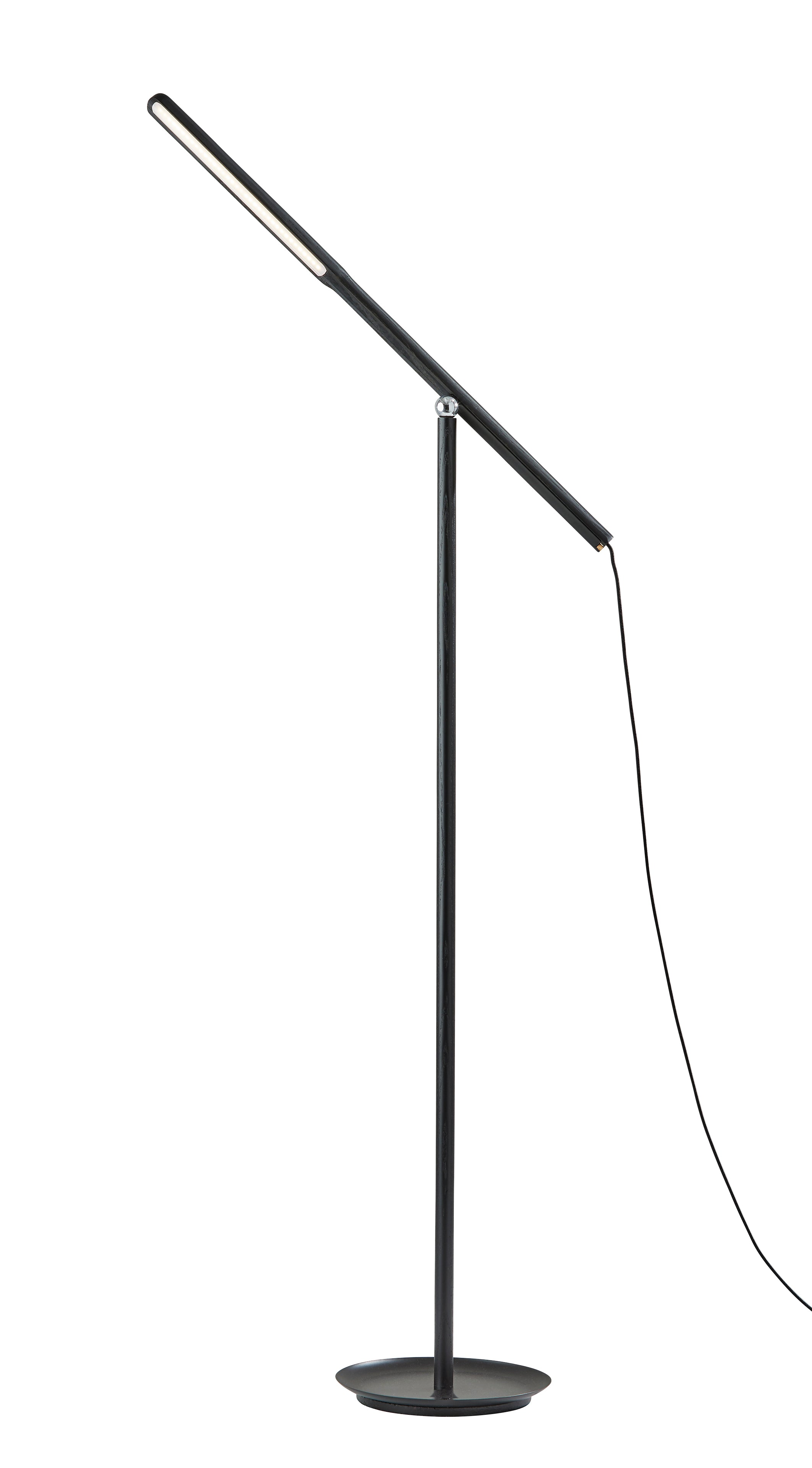 GRAVITY Floor lamp Black INTEGRATED LED - AD9113-01 | ADESSO