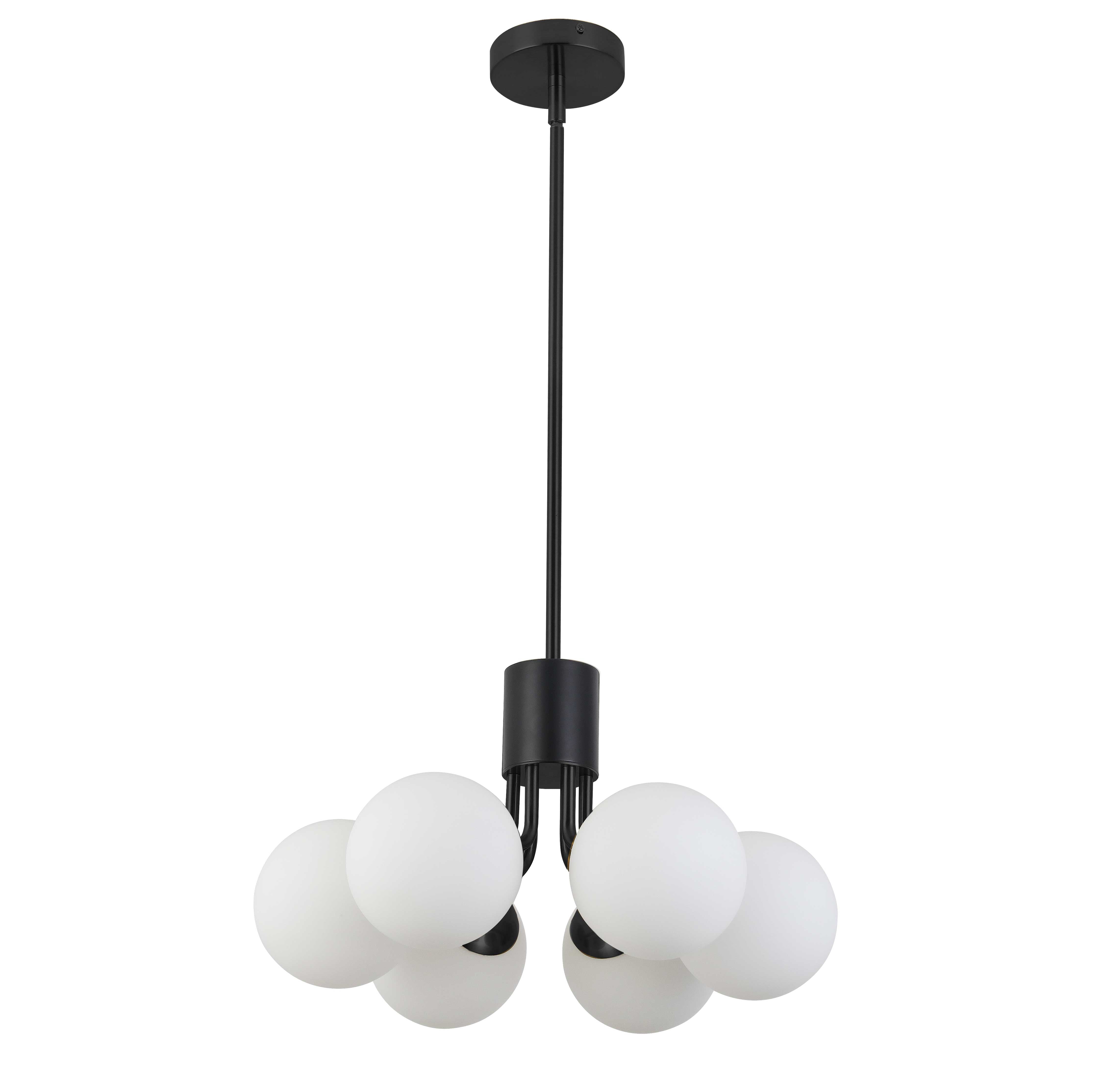 AMANDA Chandelier Noir - AMA-186P-MB | DAINOLITE