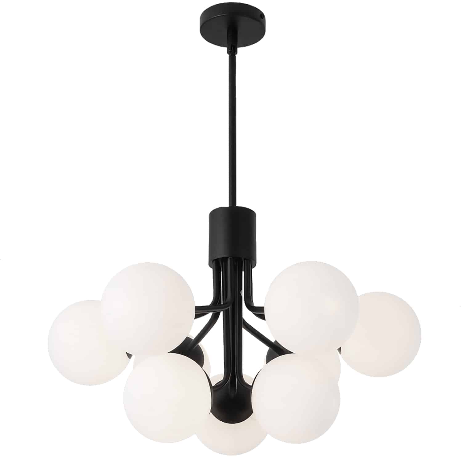 AMANDA Chandelier Noir - AMA-249C-MB | DAINOLITE