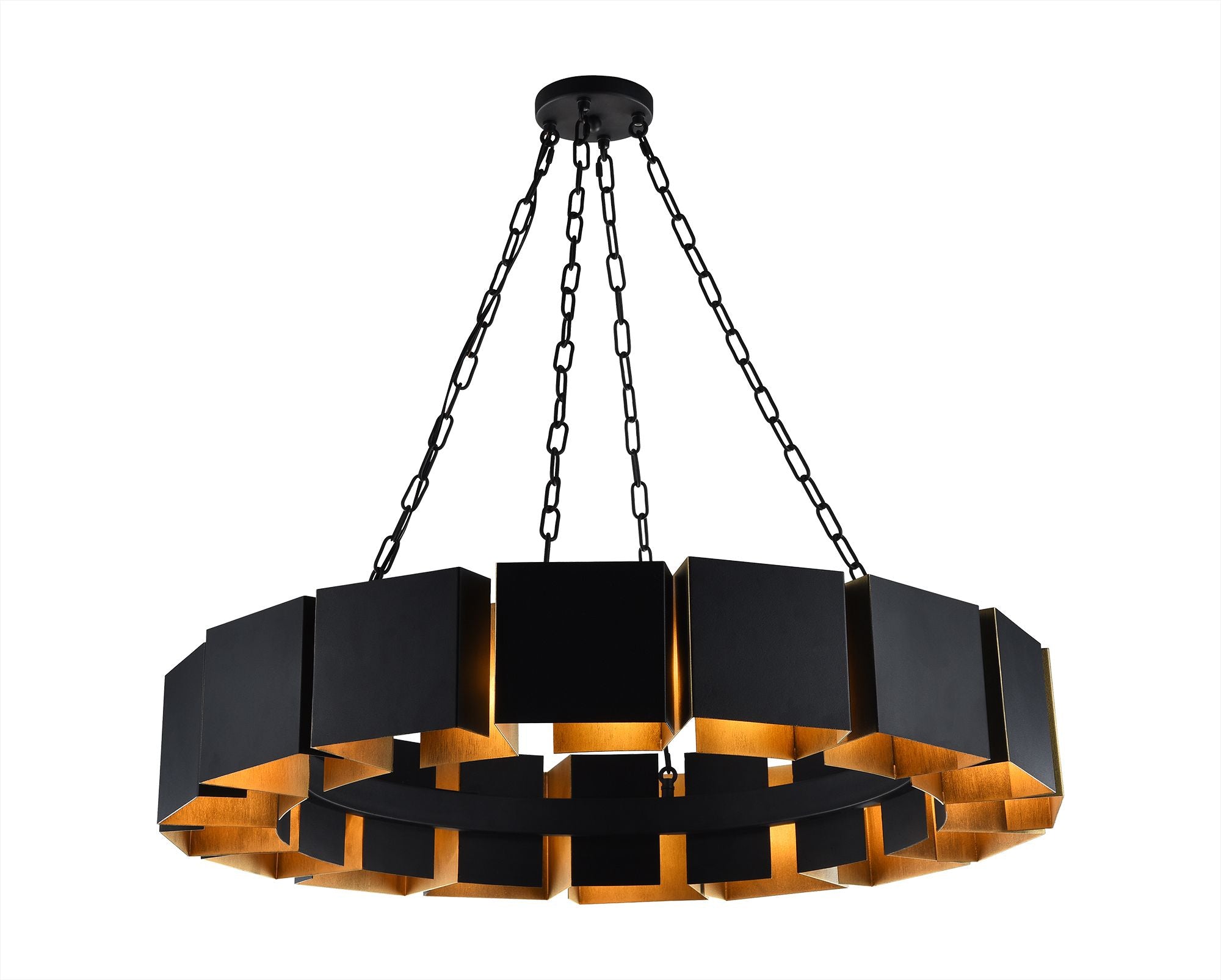 MATTONE Chandelier Noir - C59316MB | MATTEO