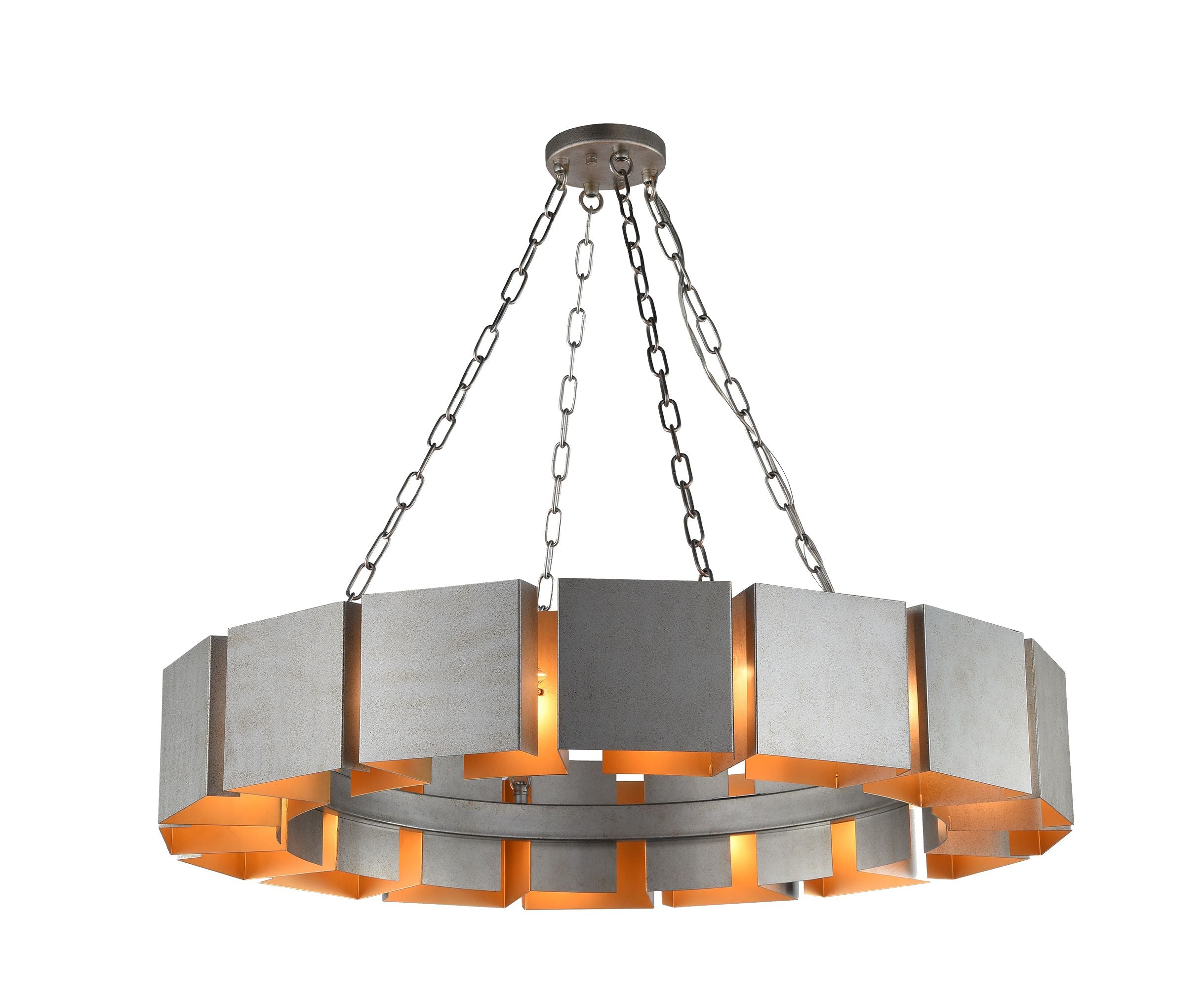 MATTONE Chandelier Nickel - C59316SV | MATTEO